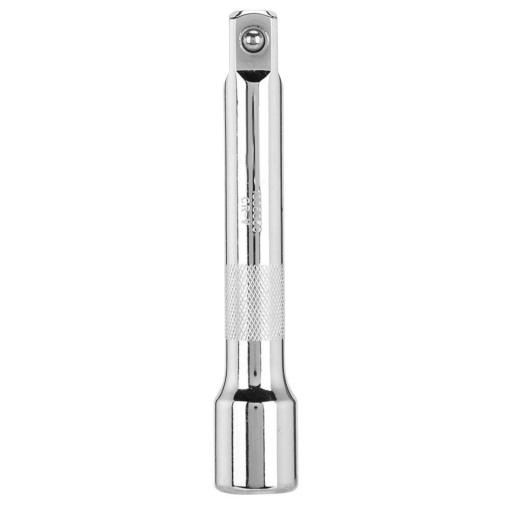 Chrome Vanadium Steel Ratchet Socket Extender Set - 5in Industrial Grade Extension Bar with Embossed Grip for Hand Repair & Automotive Maintenance (TU-2105) | Perfect for DIY Projects, Car Repairs, and Professional Mechanics