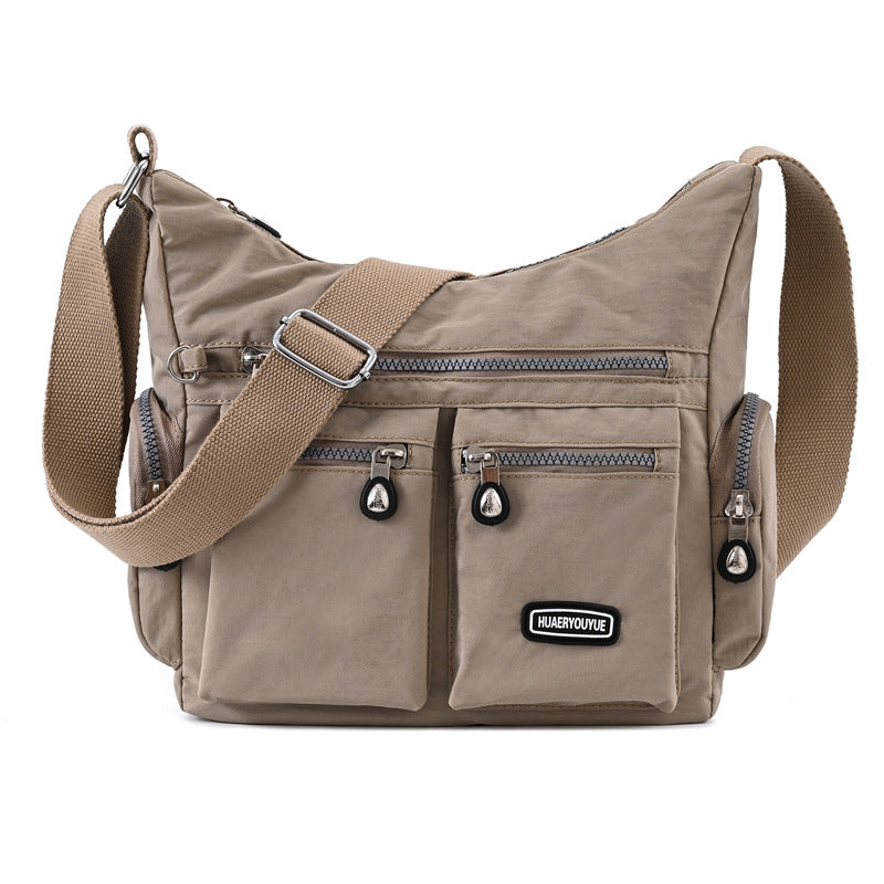 Women's Waterproof Crossbody Shoulder Bag with Multiple Pockets - Perfect for Travel, Shopping & Daily Use