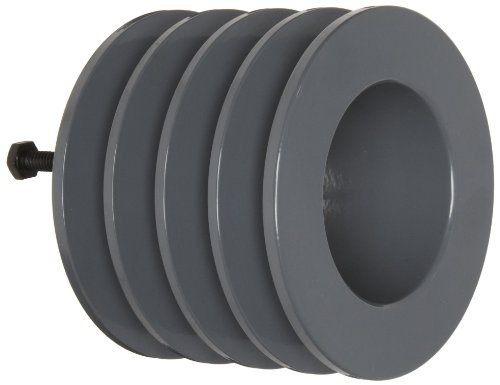 TB Woods 424B Classical V-Belt Sheave - B Section, 4 Grooves, 4.55