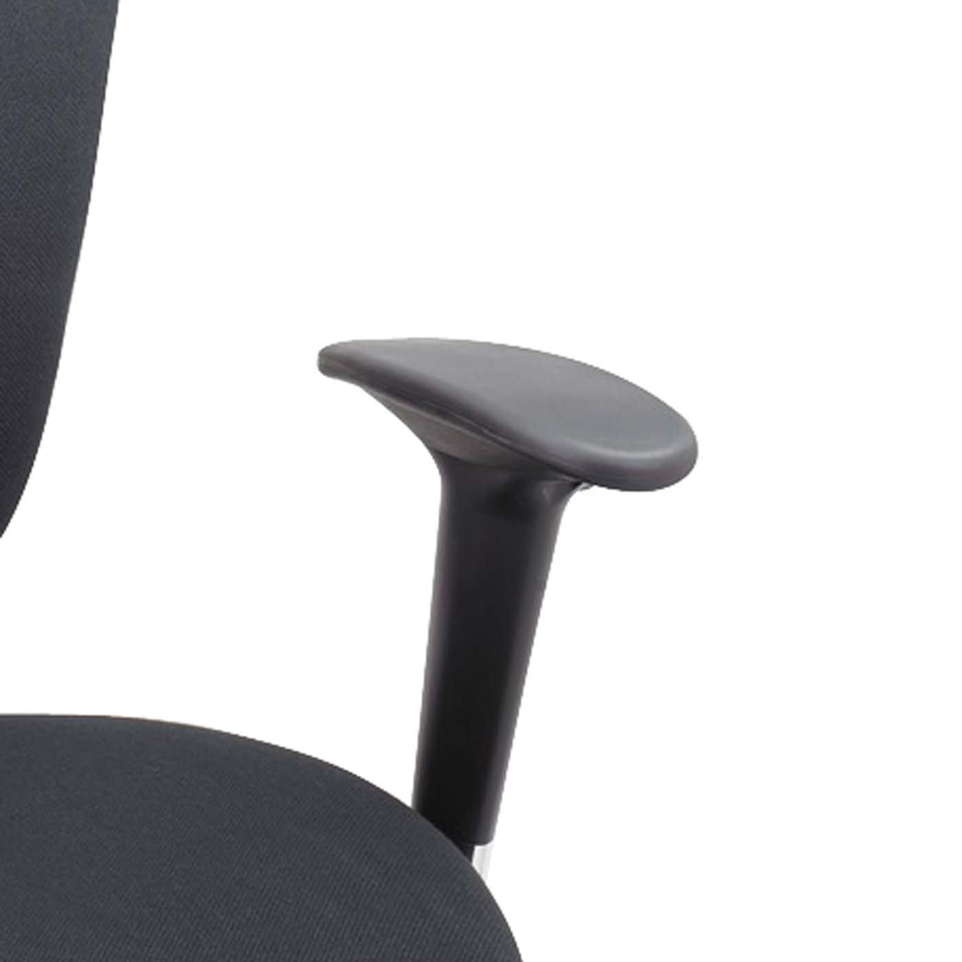Metro™ Adjustable Height Office Chair with Extended Height & Arm Kit - Ergonomic Desk Chair for Tall Users [3495BL] - Perfect for Home Office, Conference Rooms & Workstations