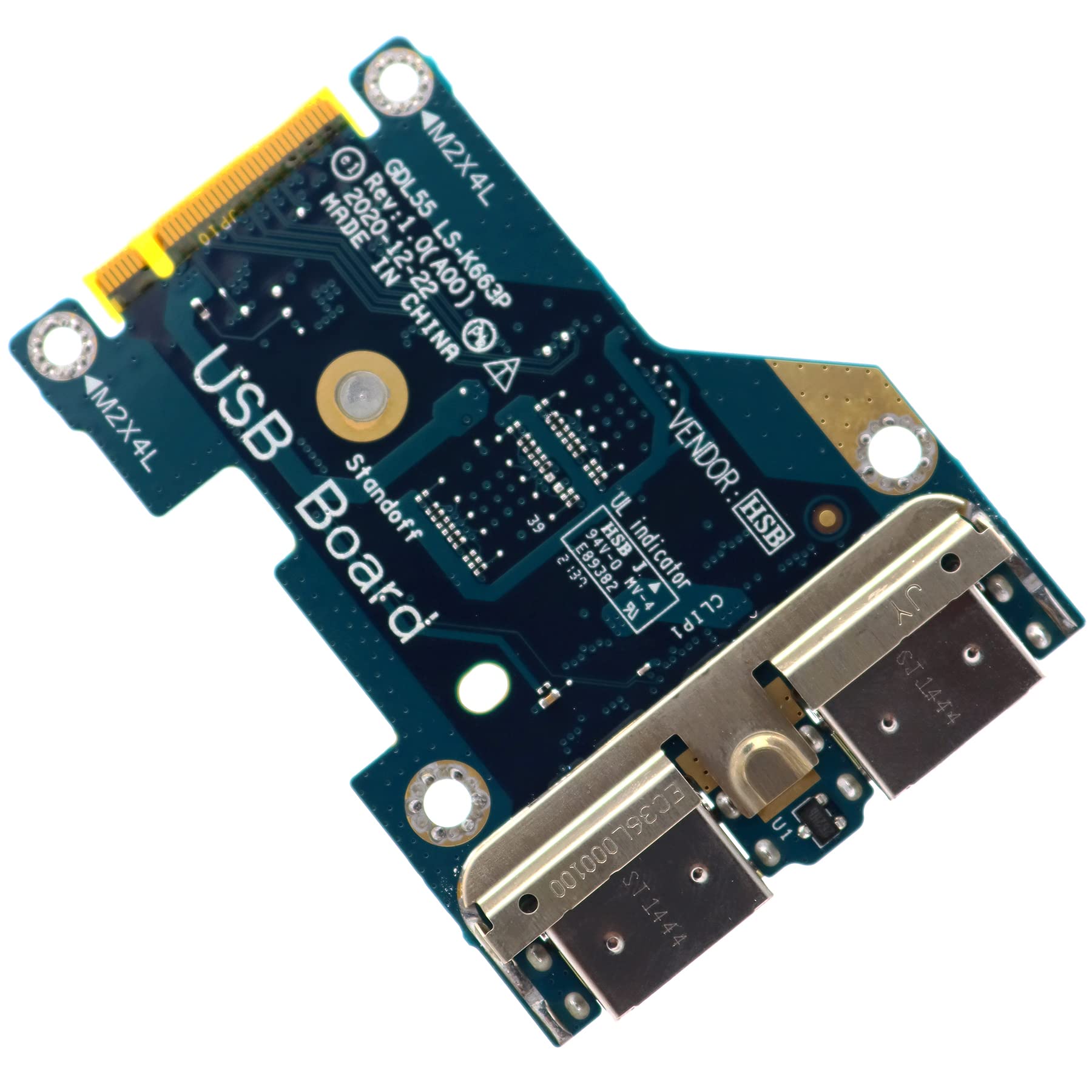 Dell G15 5510 5511 Gaming Laptop USB 3.2 Port Daughterboard Replacement - TR4T5 0TR4T5 LS-K663P Compatible with Dell G15 Series | Perfect for Gaming, Work & Home Office Use