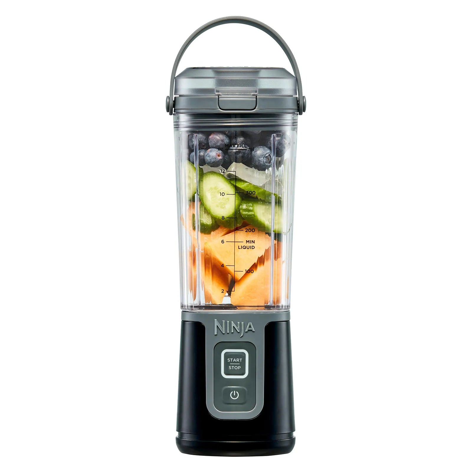 Ninja Blast Portable Blender - 500W Powerful Personal Smoothie Maker, USB Rechargeable Travel Blender for Shakes, Juices & Protein Drinks - Perfect for Gym, Office & Outdoor Adventures