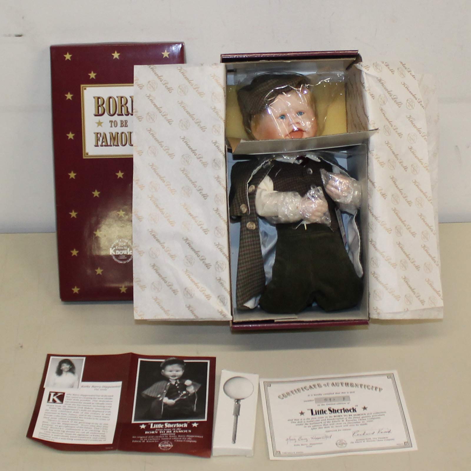 Ashton Drake Little Sherlock Doll - Born to Be Famous Collectible - Perfect for Baby Showers, Nursery Decor & Gift Giving