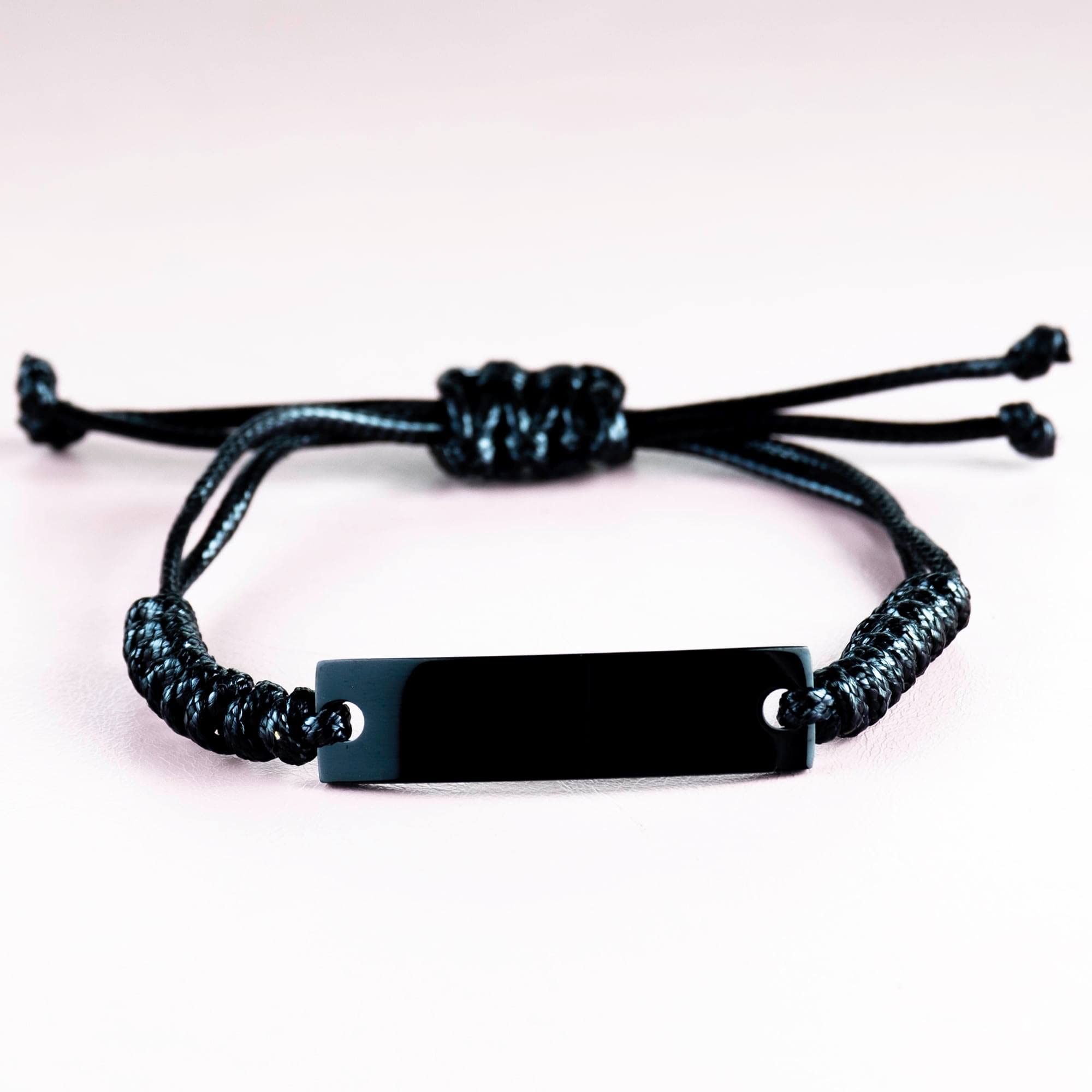 Funny Barber Bracelet - Inspirational 'Job I Never Dreamed' Birthday Gift for Men & Women - Adjustable Black Rope Wristband for Barbers, Hairstylists & Salon Professionals - Perfect Work Accessory & Conversation Starter