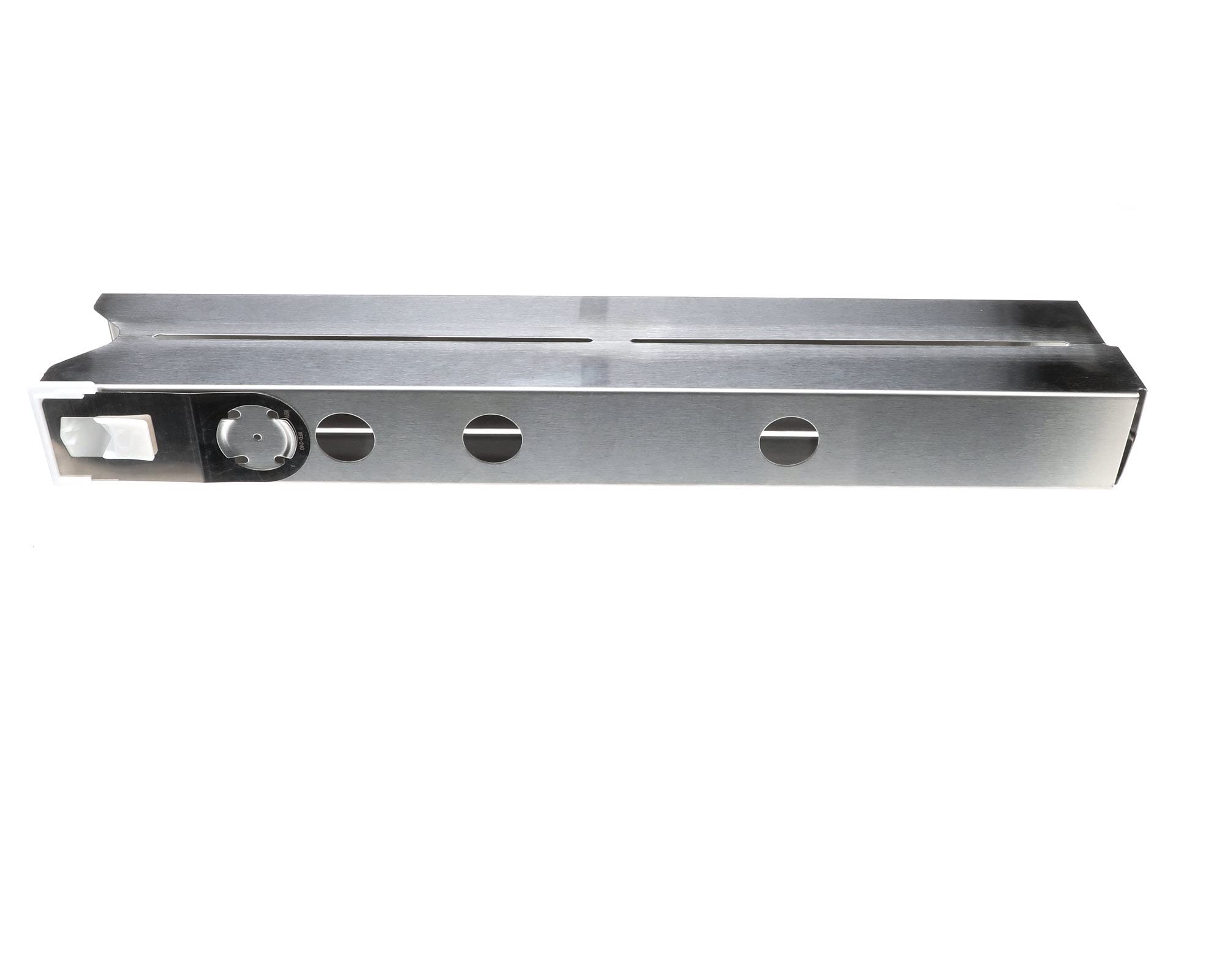 San Jamar Small Waffle Fry Dispenser - Commercial Grade Stainless Steel Food Container for Restaurants, Cafes & Food Trucks - Perfect for Serving Waffle Fries, Onion Rings & Snacks