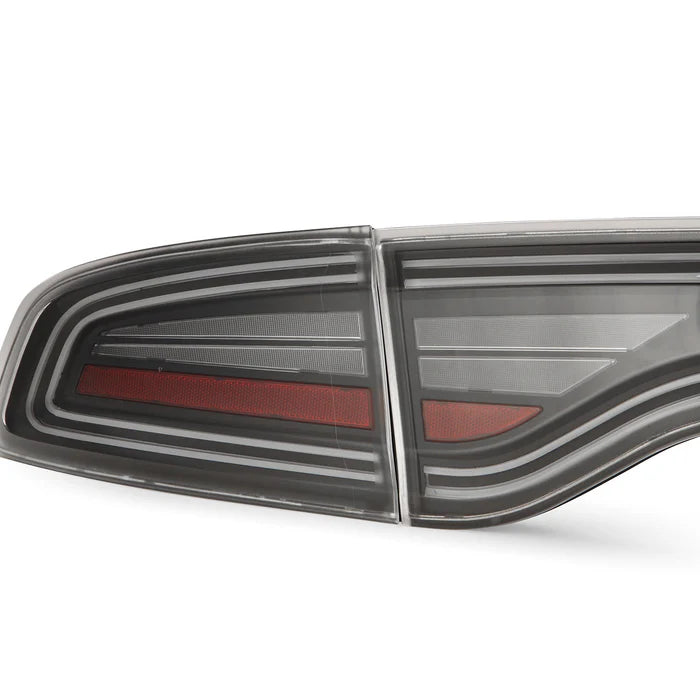 15-23 Dodge Charger NOVA Series Prismatic LED Tail Lights - Black Smoke Lens for Enhanced Visibility & Style - Perfect for Night Driving & Car Shows