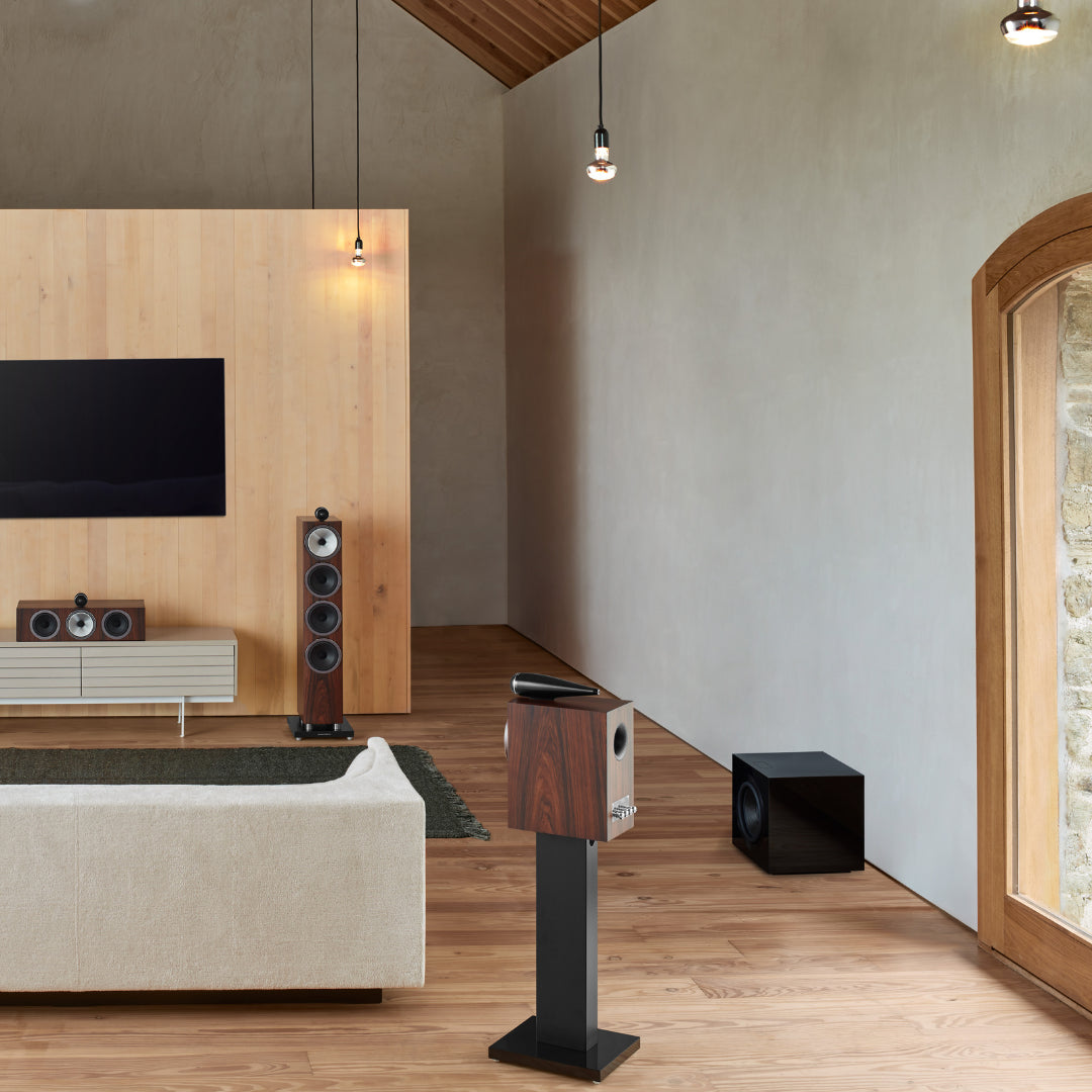 Bowers & Wilkins HTM71 S3 Premium Center Channel Speaker - High-Fidelity Home Theater Sound for Movies, Music & Gaming