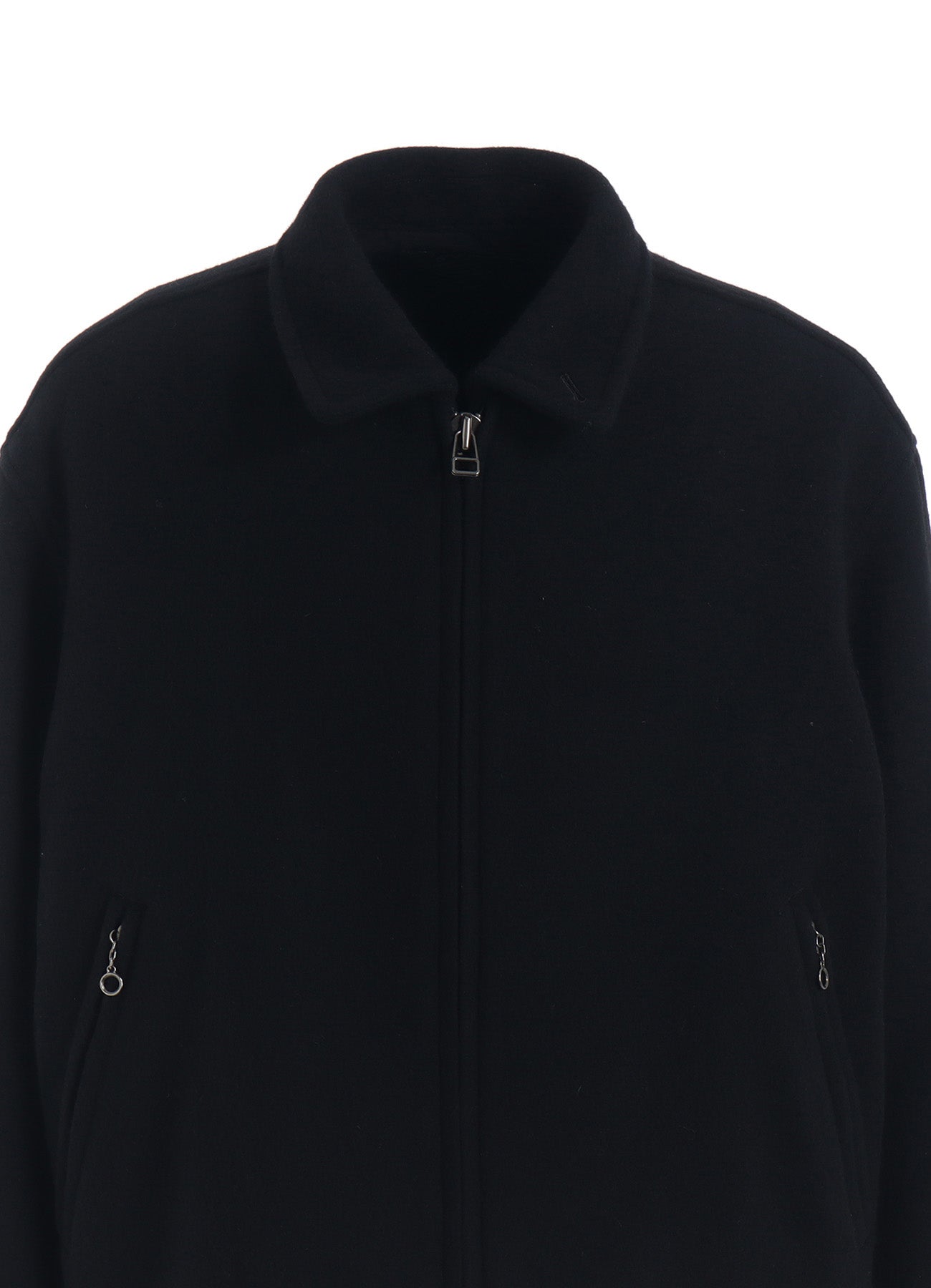 Double Weave Melton Oversized Zipper Blouson Jacket for Men & Women | Stylish Winter Coat for Outdoor Activities & Casual Wear