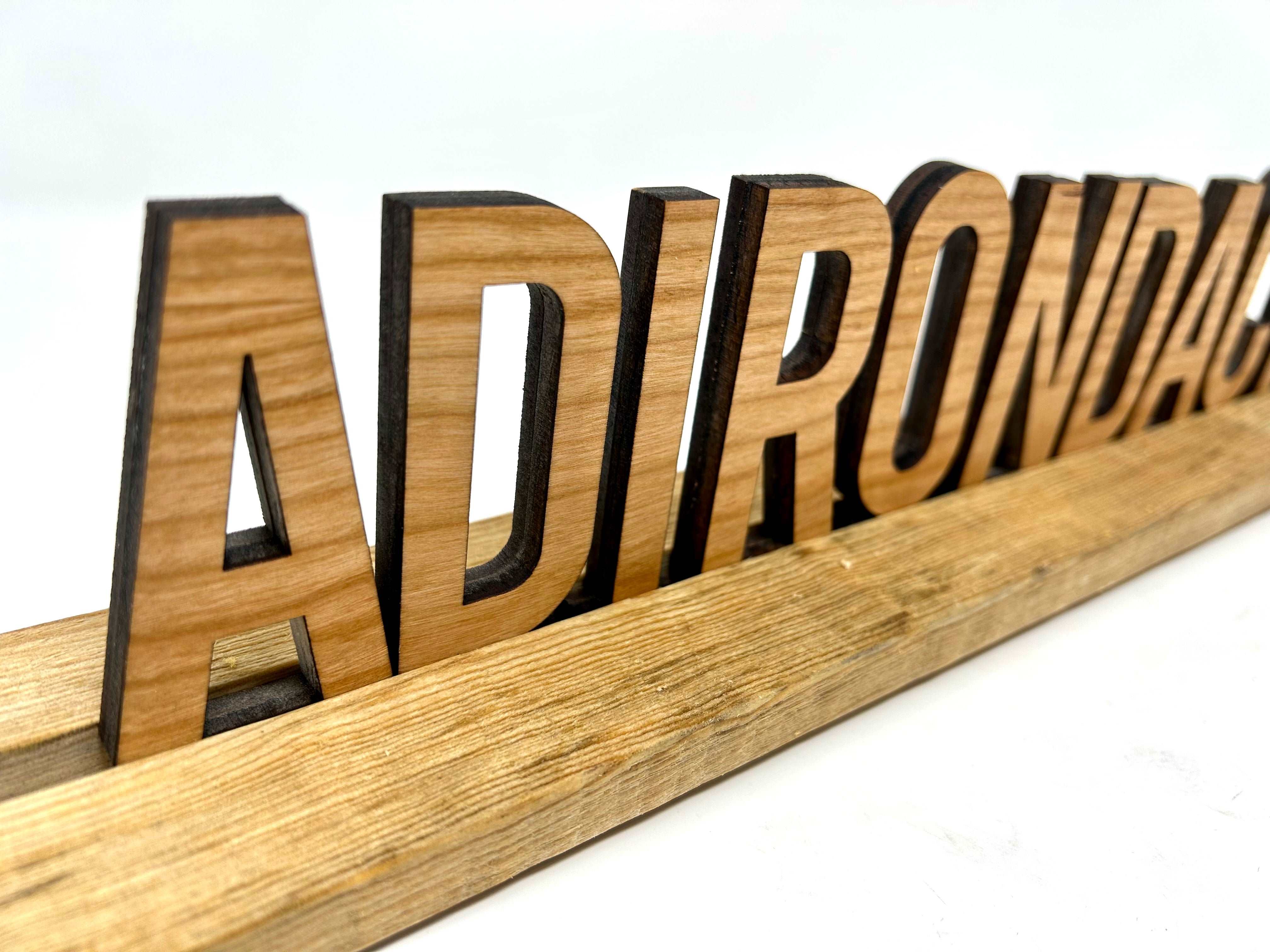 Adirondack High Peaks Wooden Wall Shelf - Rustic Home Decor for Living Room, Bedroom & Office - Perfect for Books, Plants & Display