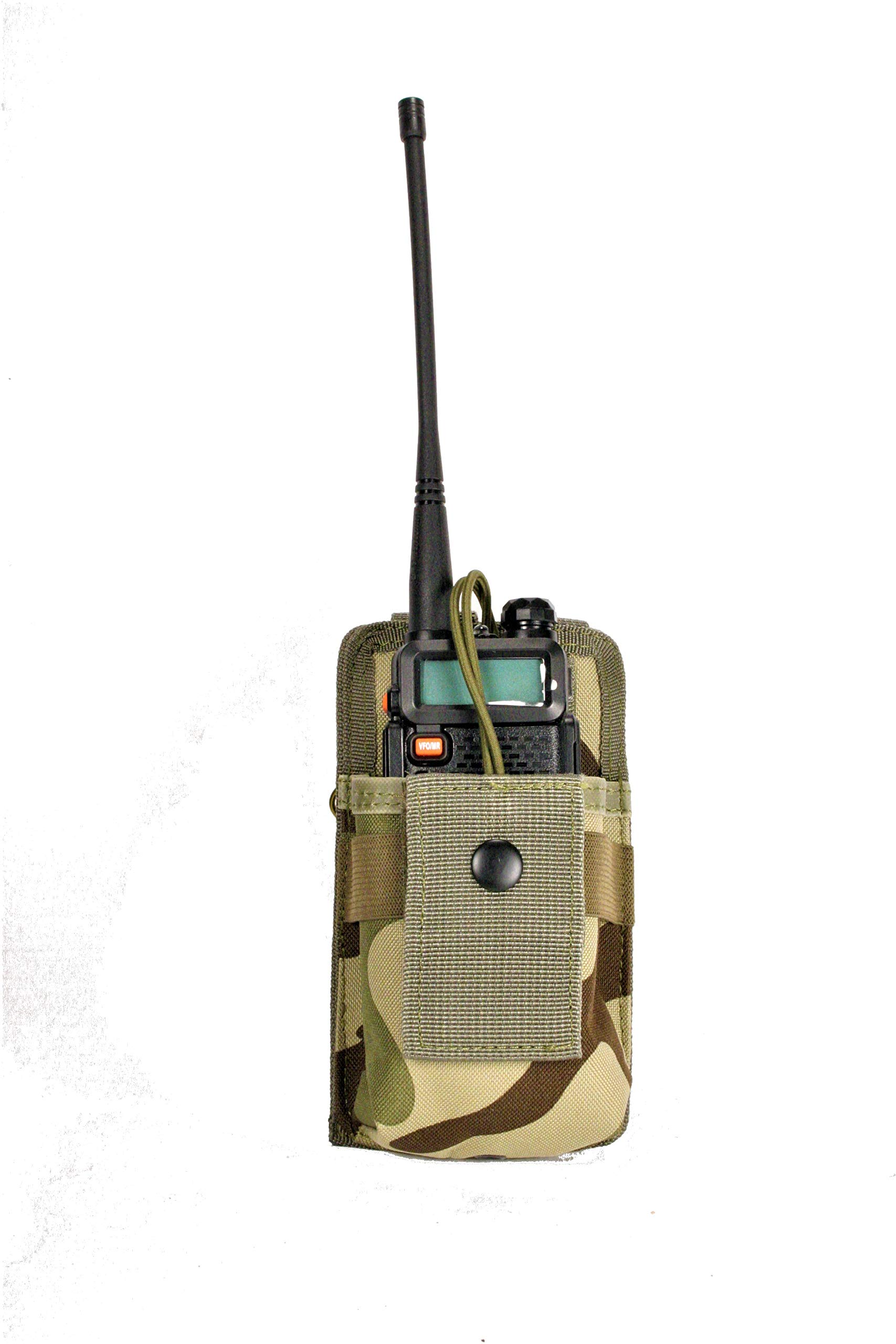 StrapPack Clip-On Pouch for Radio & GPS - Durable Backpack Attachment for Hunting, Hiking, Travel & Emergency Responders | Perfect for Outdoor Adventures, Tactical Gear & Public Safety Equipment