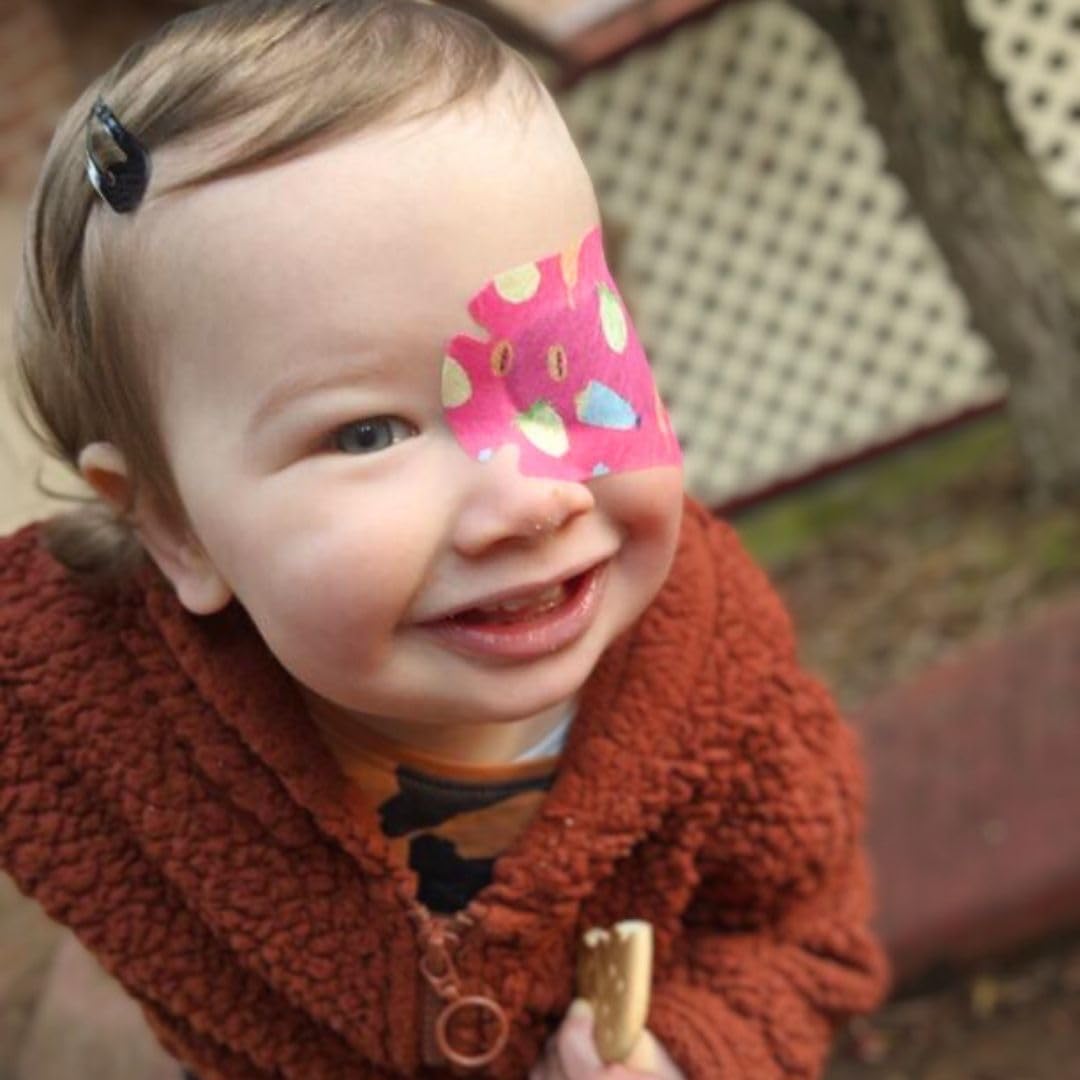 Kids Eye Patches for Lazy Eye Treatment - 50 Pack Hypoallergenic Amblyopia Eye Patches with Reward Chart | Comfortable & Adhesive for Children's Skincare | Perfect for Daily Vision Therapy and Eye Exercises at Home