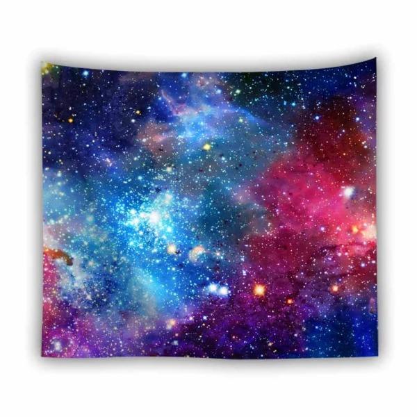 Galaxy Wall Hanging Tapestry - Space Themed Home Decor for Bedroom, Living Room & Dorm - Perfect for Boho, Hippie & Aesthetic Room Decor