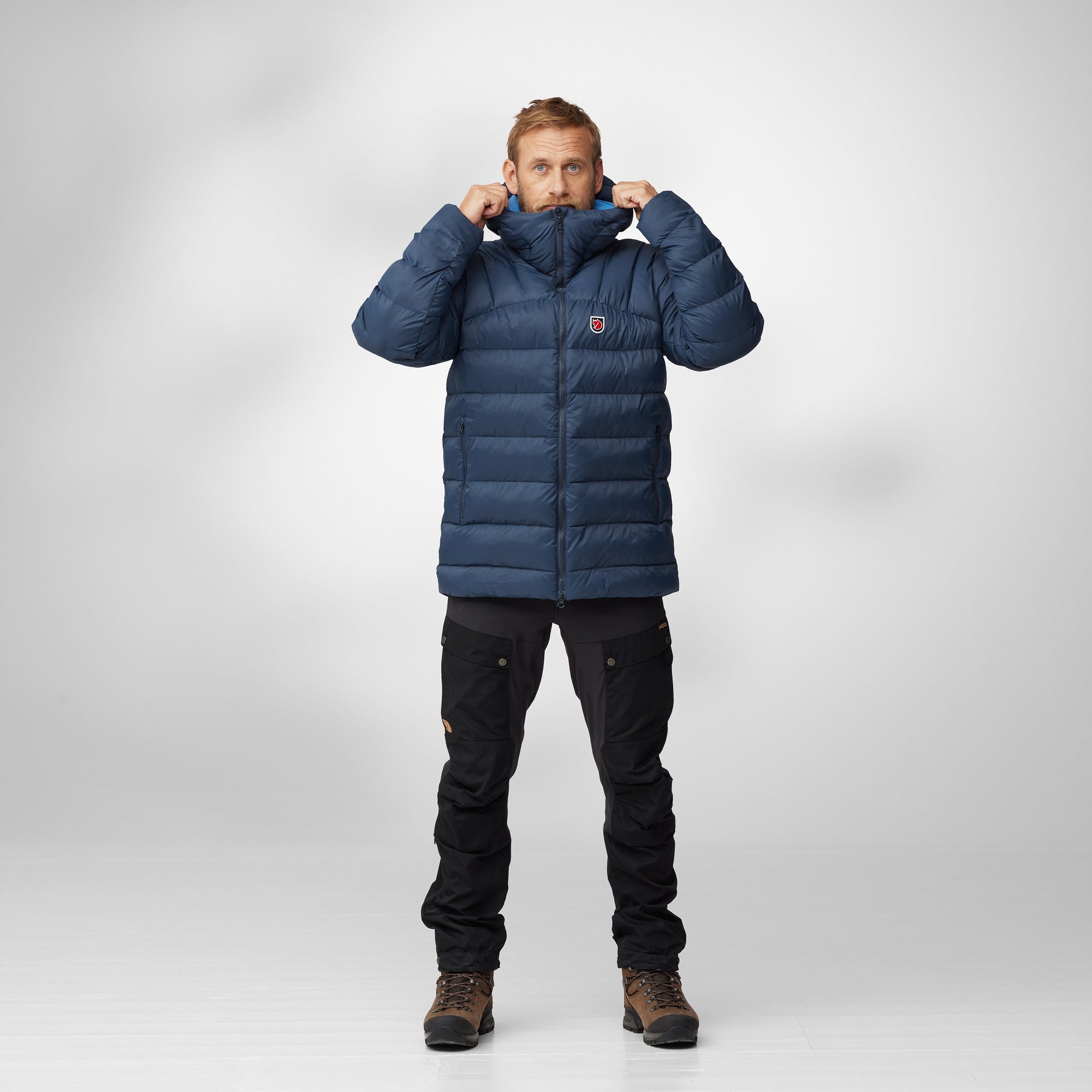 Fjallraven Expedition Mid Winter Jacket for Men - Waterproof Insulated Parka for Hiking, Camping & Cold Weather Adventures