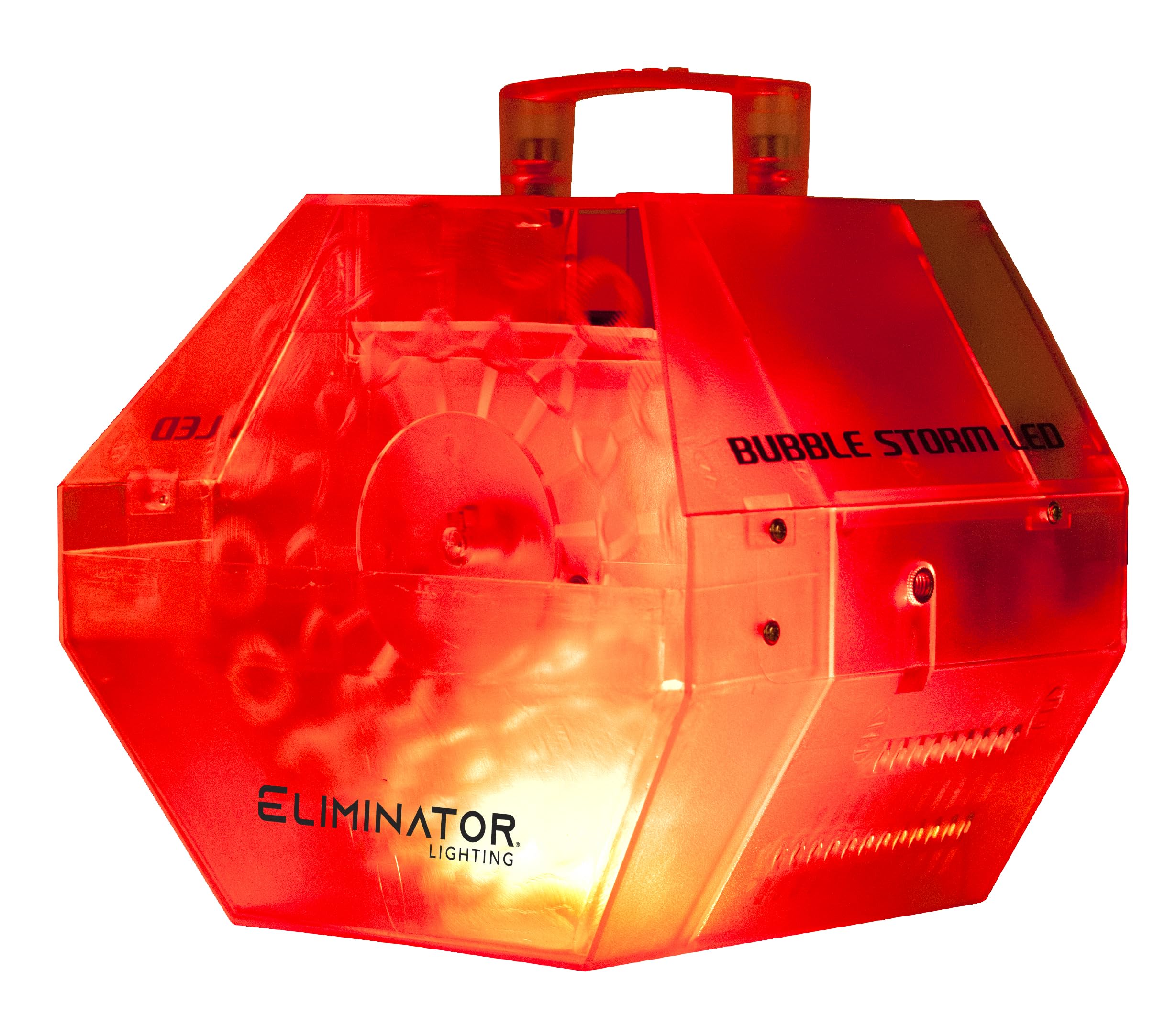 Eliminator Lighting Bubble Machine (Bubblestorm LED) - High-Output Party Bubble Blower for DJ Events, Weddings & Outdoor Gatherings