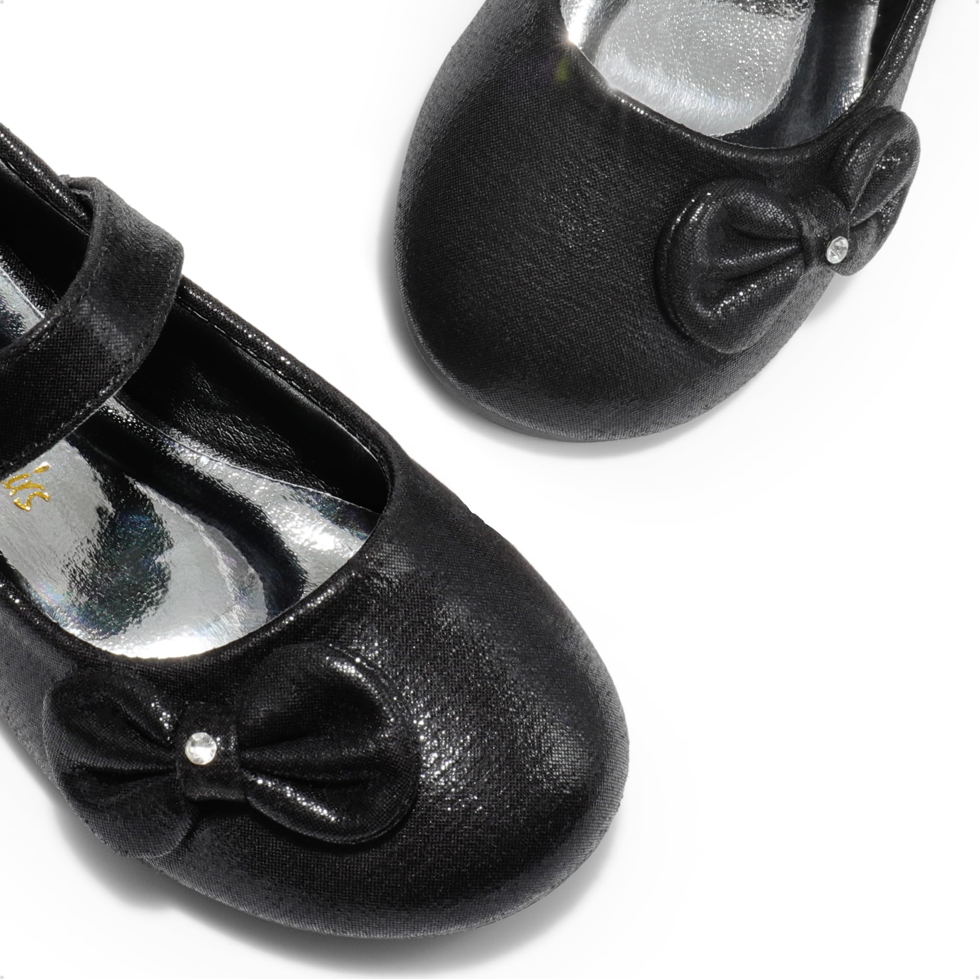 DREAM PAIRS Toddler Girls Mary Jane Flats - Side Bow Ballet Shoes for Toddlers & Little Girls | Perfect for Weddings, Parties & Special Occasions