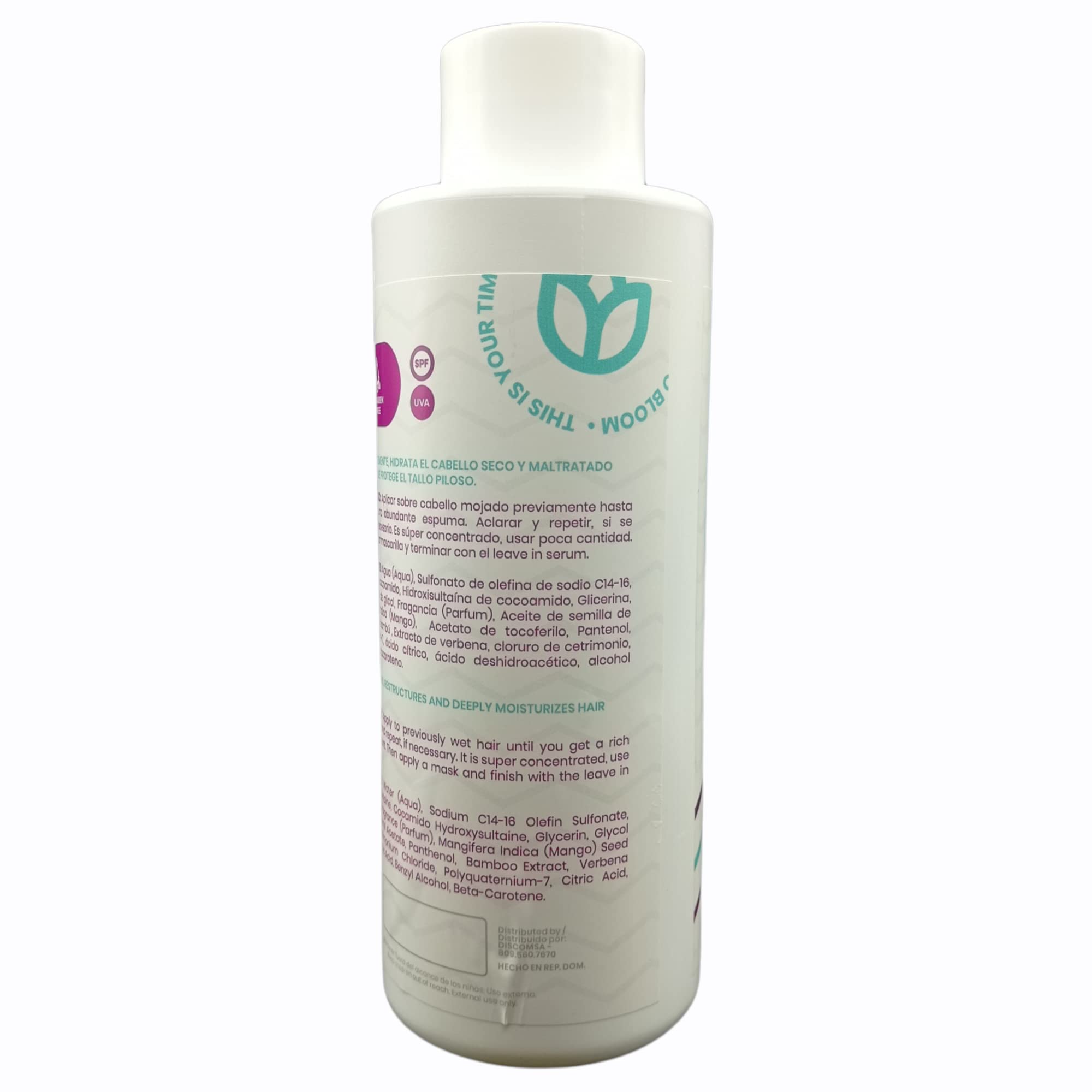 Bloom Hair Products - 2-Step Stem Cell Hair Care Kit with Moisturizing Shampoo & Leave-in Treatment - Protects Hair Shaft for Softness & Shine - Perfect for Dry, Damaged Hair & Daily Hydration