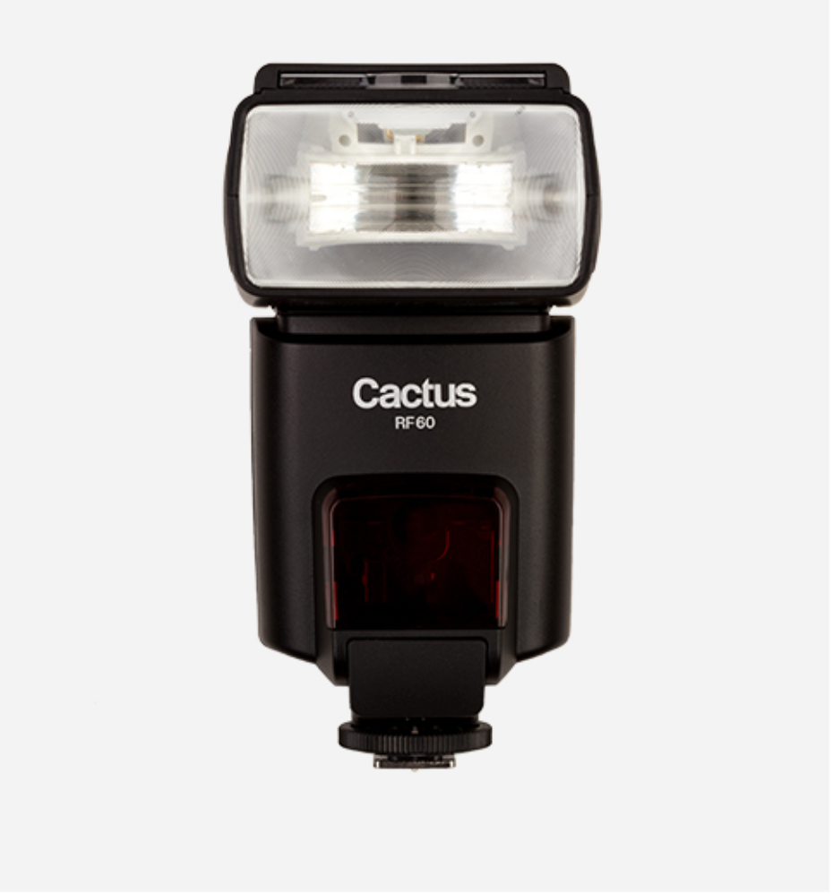 Cactus RF60X Wireless Speedlite Flash for DSLR & Mirrorless Cameras - High-Speed Sync, TTL, HSS - Perfect for Portrait, Wedding & Event Photography