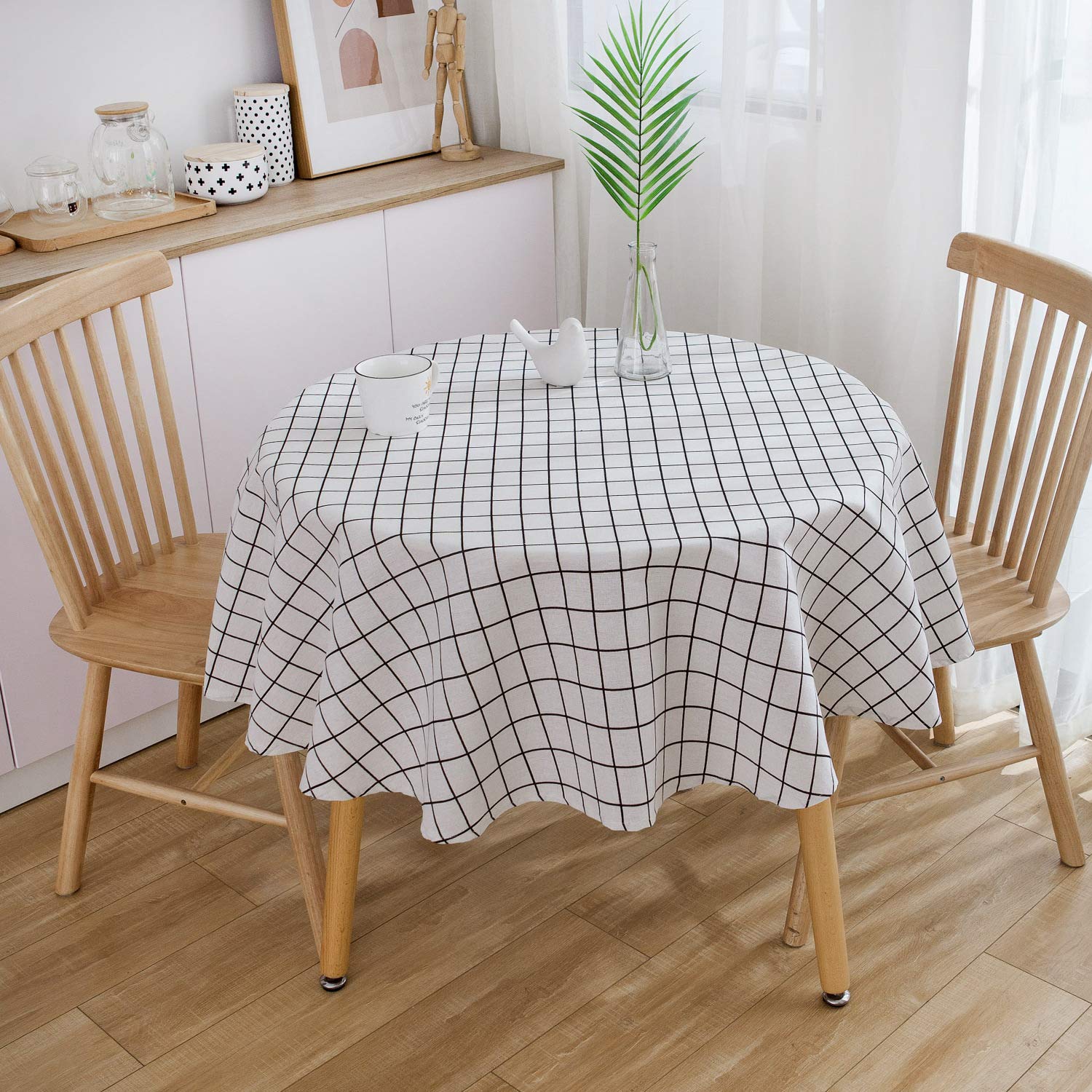 Premium Cotton Linen Tablecloth - 60