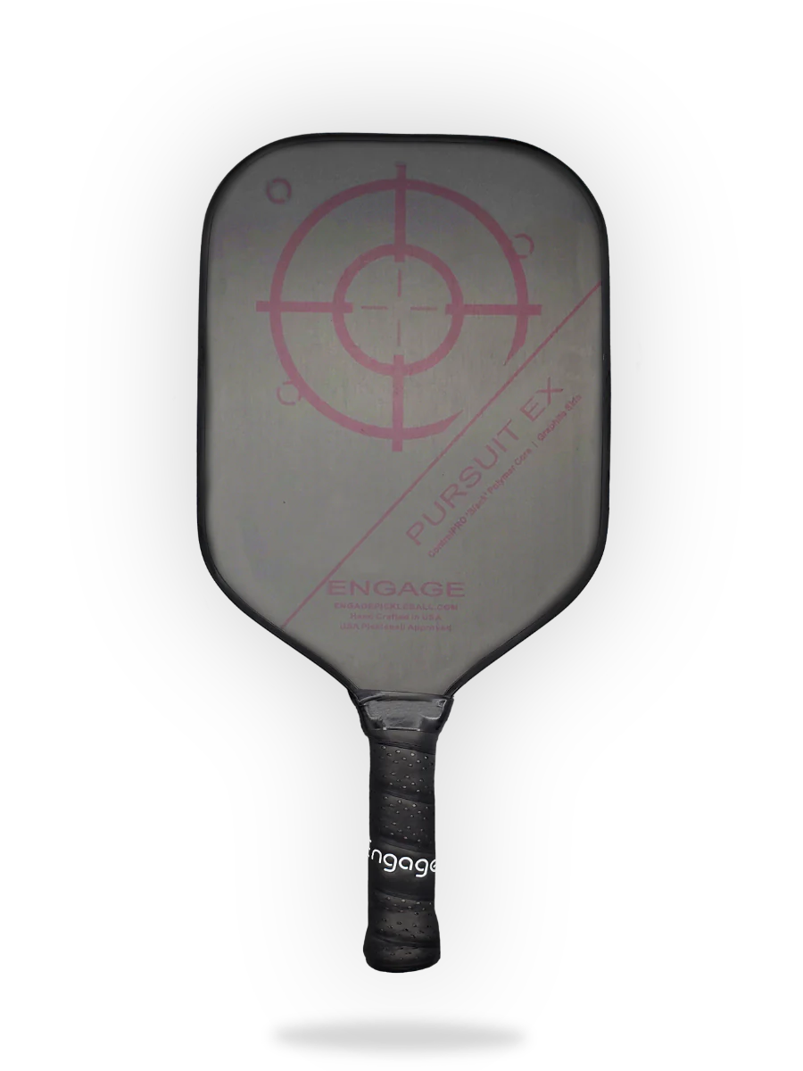 Engage Pursuit Graphite EX Jesse Irvine Edition Pickleball Paddle - Premium Carbon Fiber Paddle for Competitive Play & Tournament Use - Perfect for Outdoor & Indoor Pickleball Games