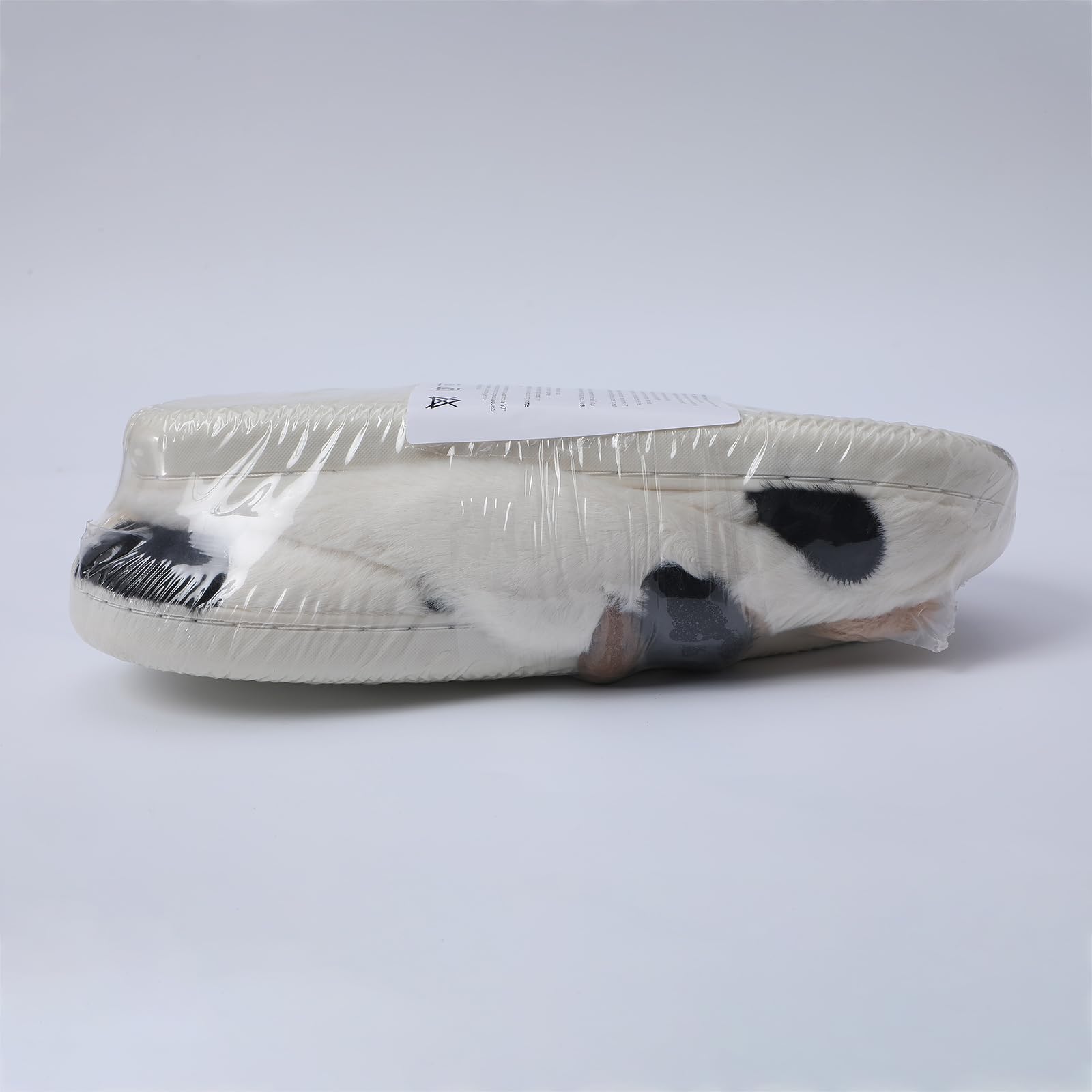 **NIBESSER Fluffy Cow Slippers for Women - Plush Kawaii Animal House Shoes, Cute Cartoon Home Slippers, Warm Winter Indoor Slippers for Girls & Men - Perfect for Cozy Nights & Gifts**