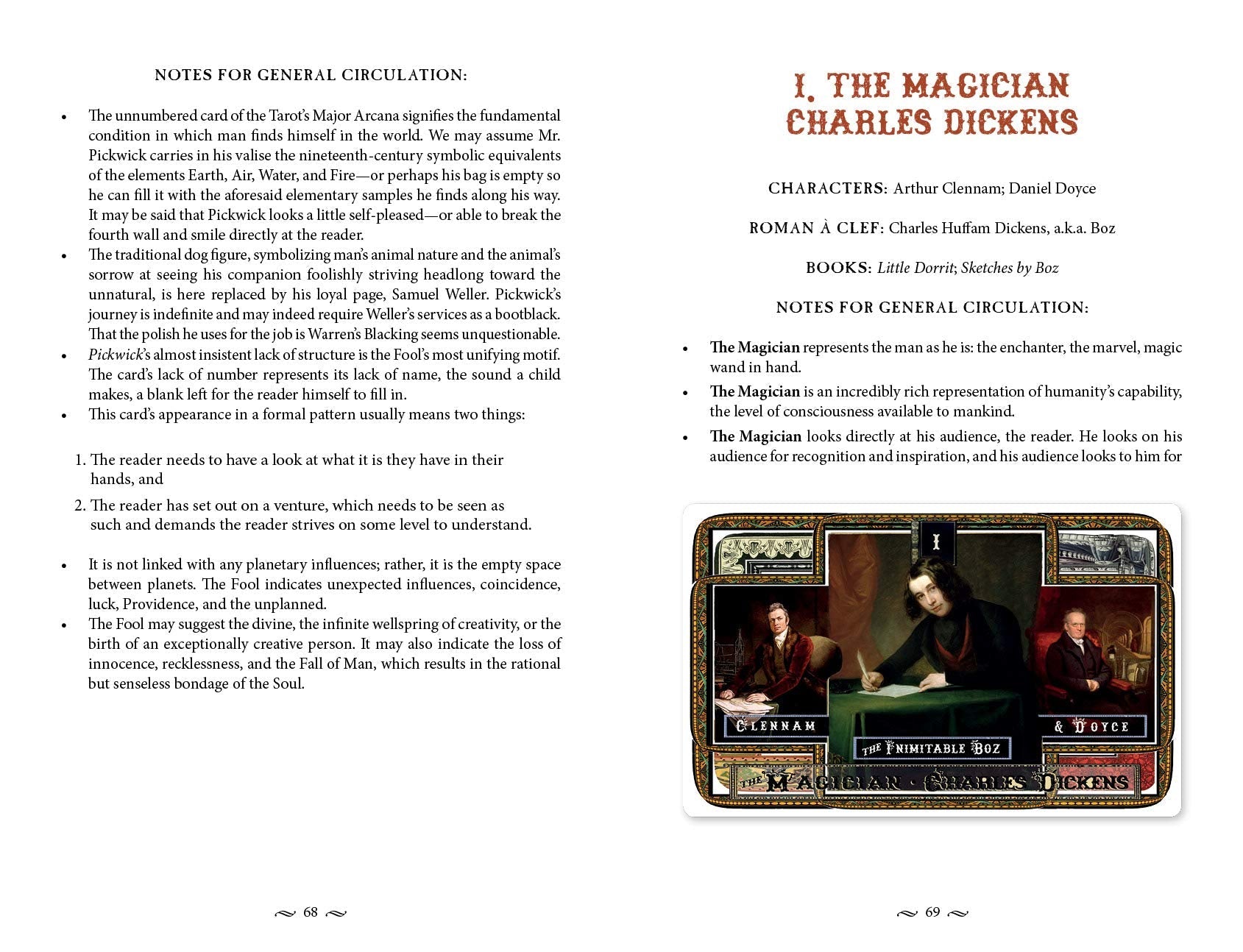 Charles Dickens Tarot Deck - Classic Literature Inspired Tarot Cards for Divination & Collectors | Perfect for Spiritual Guidance, Victorian Era Enthusiasts & Book Lovers
