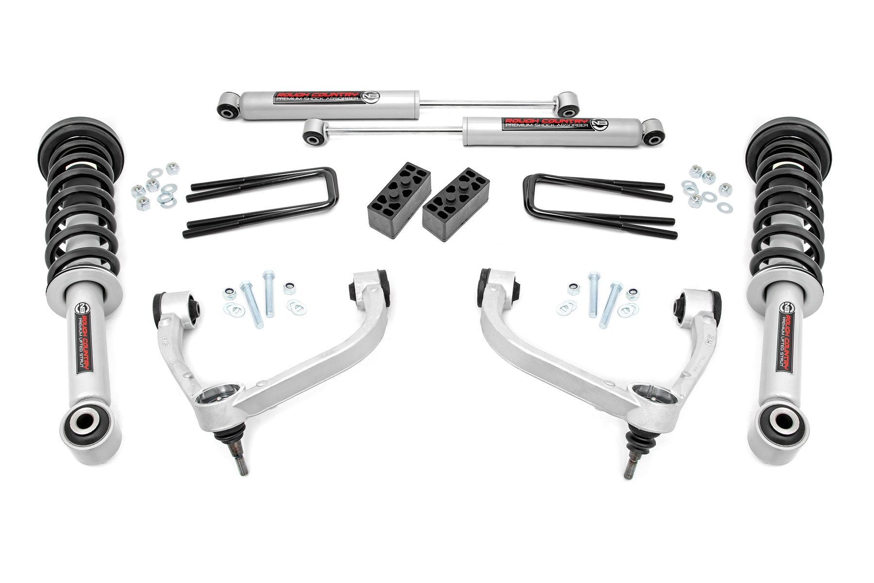 3 Inch Lift Kit for Ford F-150 4WD (2009-2013) | Heavy Duty N3 Struts | Part #54431 | Off-Road Suspension Upgrade for Enhanced Ground Clearance