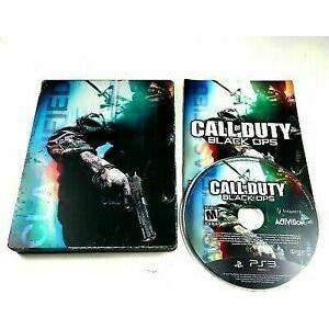 Call of Duty Black Ops Steel Game Case - Durable Metal Protective Cover for PS4, Xbox & PC - Perfect for Collectors & Gamers