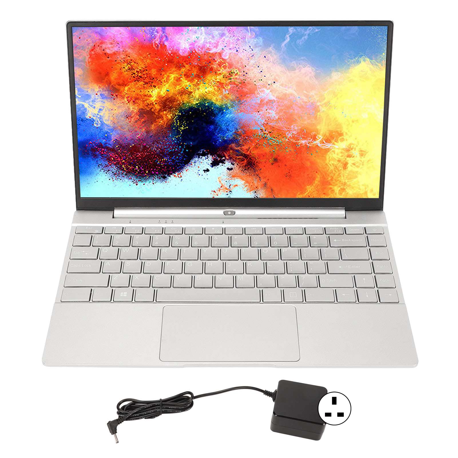 Tangxi 14 Inch Ultra Slim Laptop - Intel N5095 CPU, Full HD IPS Display, Metal Body, Backlit Keyboard & Trackpad - Silver (6GB RAM + 256GB SSD) - Perfect for Business, School & Travel