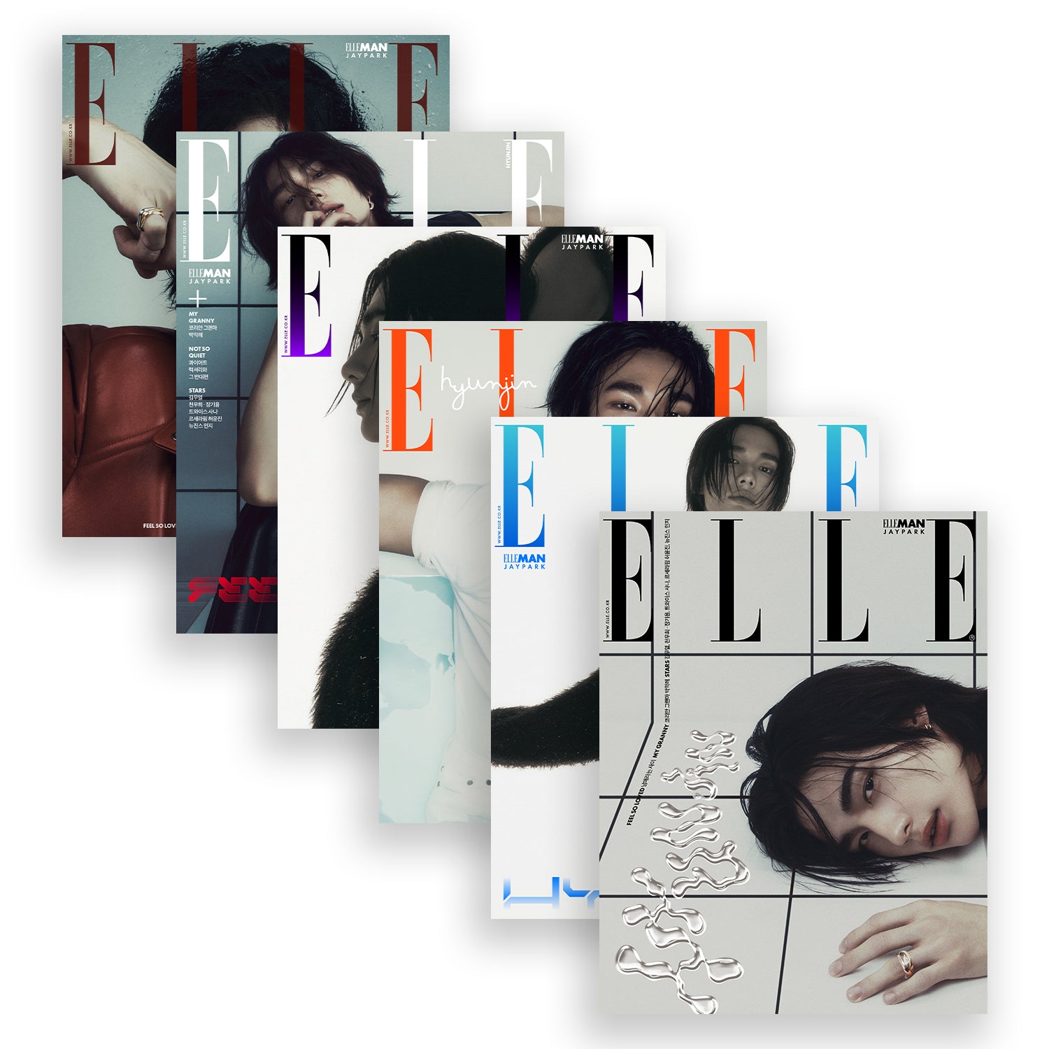 ELLE Magazine May 2024 Issue Featuring HYUNJIN from STRAY KIDS - Kpop Fashion & Style Inspiration for Fans & Collectors