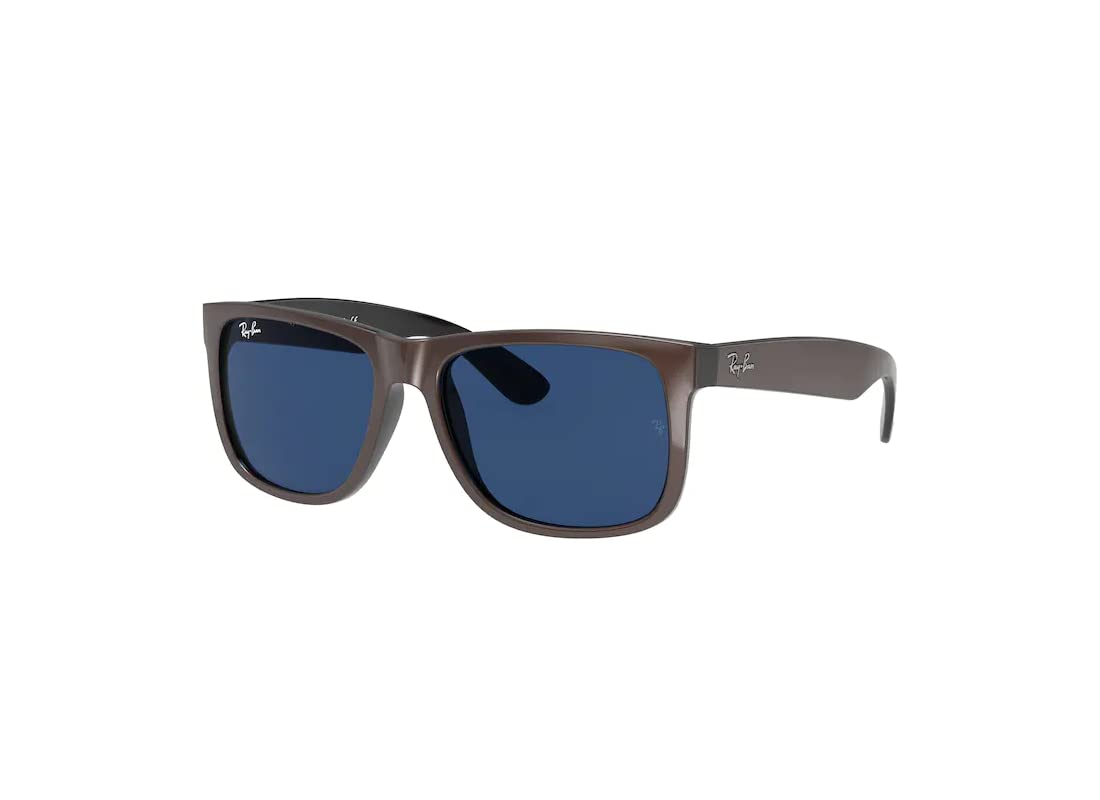 Ray-Ban RB4165 Justin Classic Rectangular Sunglasses for Men & Women – UV Protection, Polarized Lenses – Perfect for Driving, Beach & Outdoor Activities