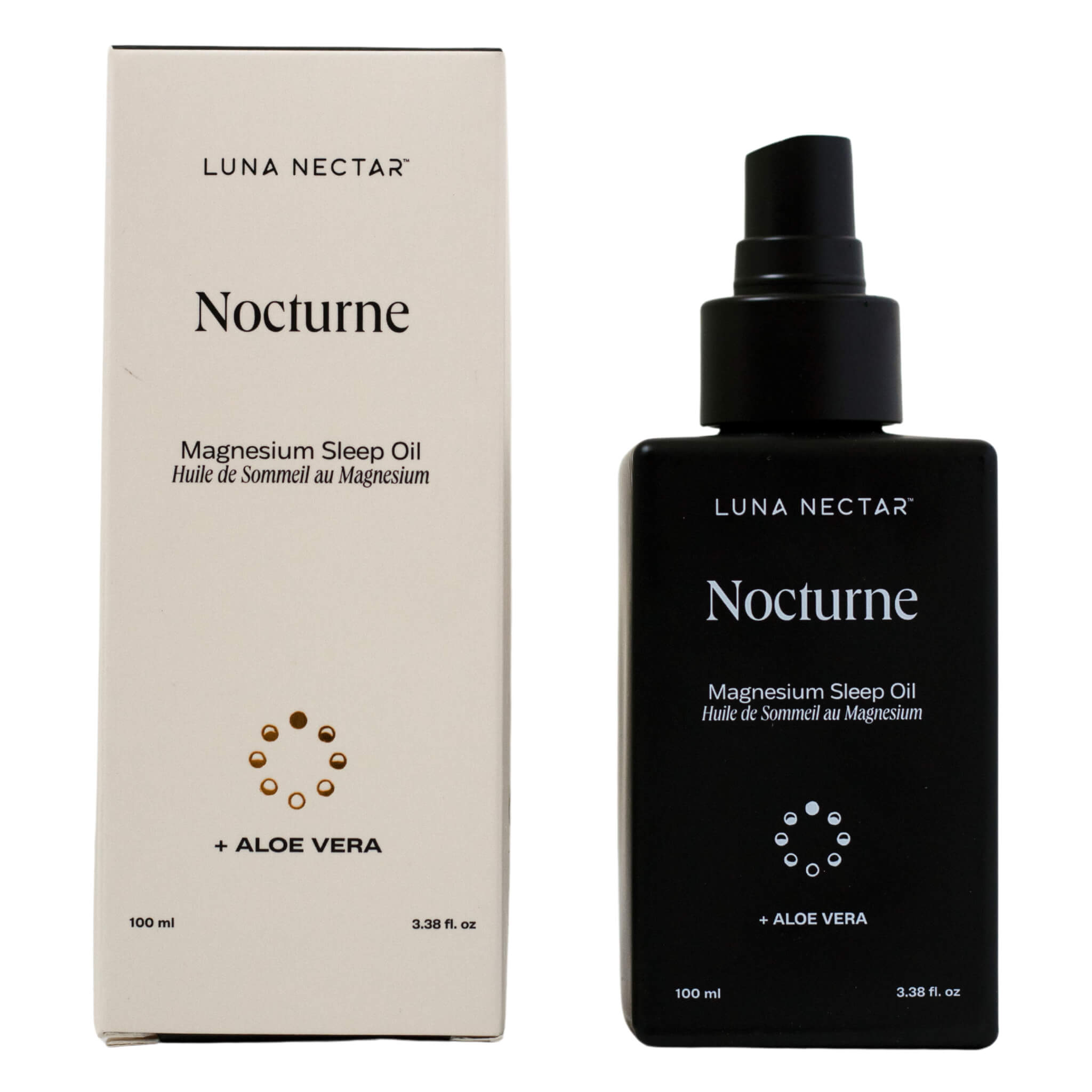 Nocturne Magnesium Sleep Oil - Natural Relaxation & Deep Sleep Aid for Adults - Perfect for Nighttime Routine & Stress Relief