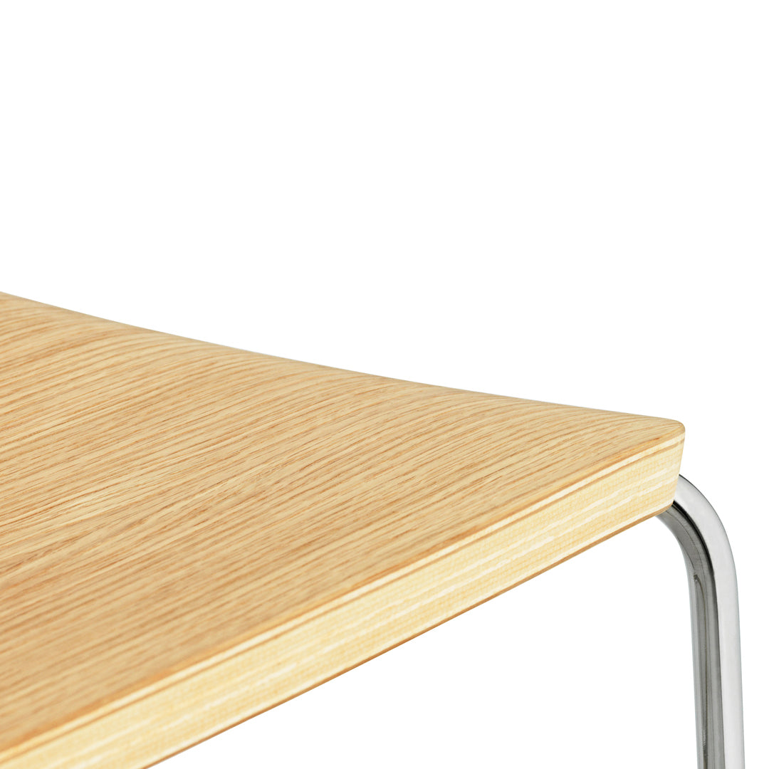 Just Chair - Heavy Duty Steel Stackable Chair for Office, Restaurant & Events - Durable & Space-Saving Seating Solution