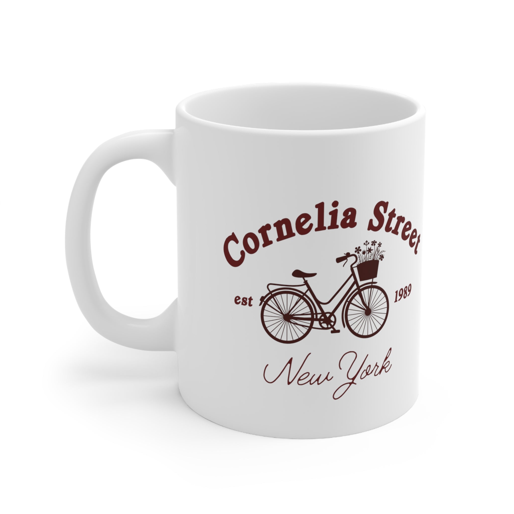 Cornelia Street 11oz Ceramic Coffee Mug - Perfect for Home, Office & Gifts - Dishwasher & Microwave Safe