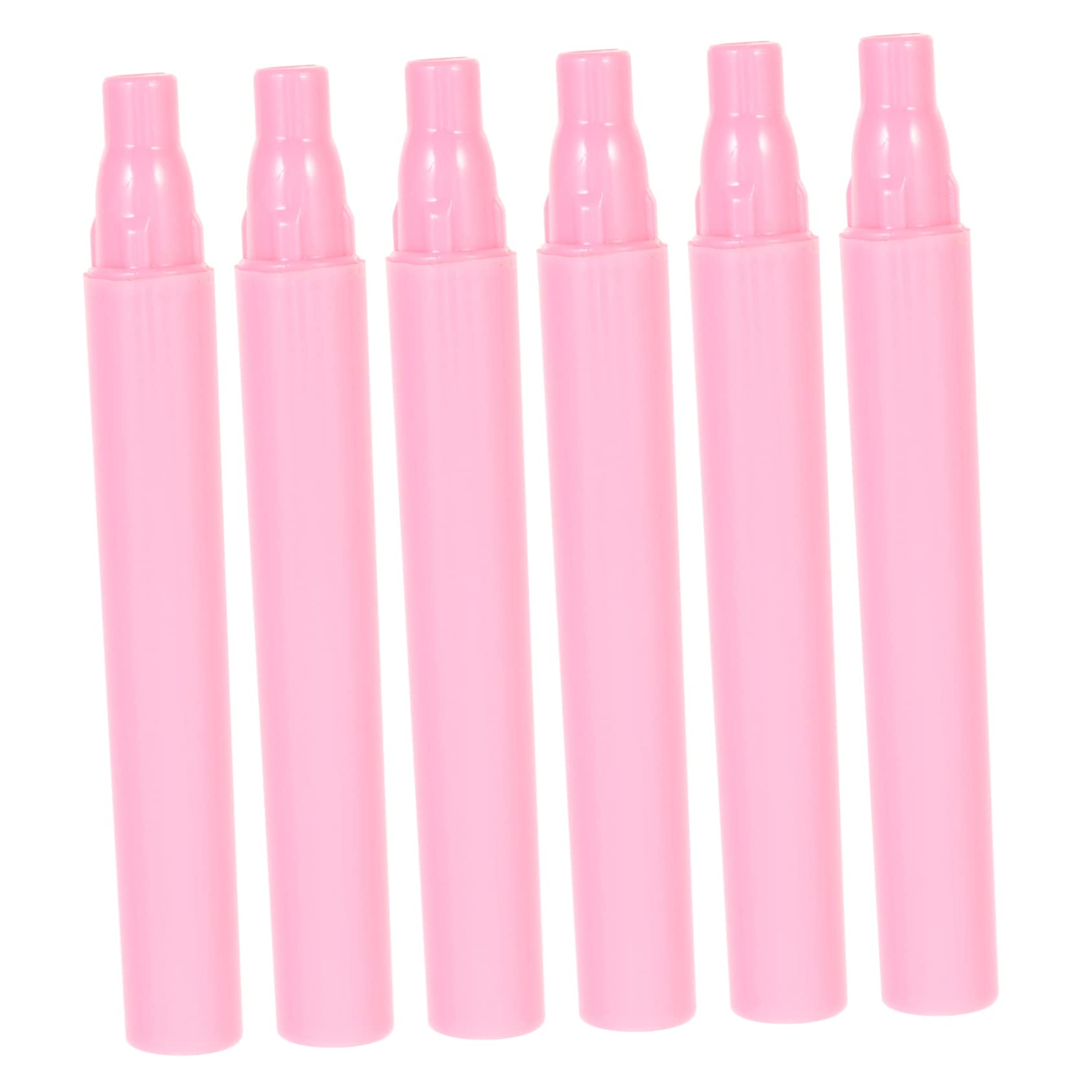 Minkissy 6pcs Silicone Lip Makeup Brush Set - Portable Lip Gloss Applicator & Multifunctional Makeup Tools for Travel, Birthday Gift | Perfect for On-The-Go Touch Ups & Professional Makeup Application