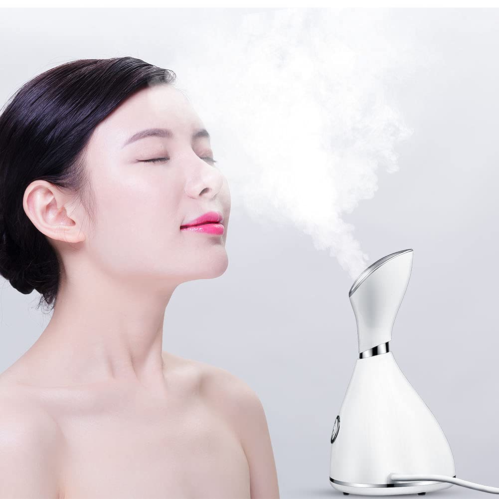 Professional Nano Hydration Face Steamer for Anti-Aging & Wrinkle Removal - Thermal Moisturizing Skin Mister Spray Machine with Whitening & Detox Rejuvenation (110-240V) - Perfect for Home Spa, Skincare Routine & Beauty Salon Treatments