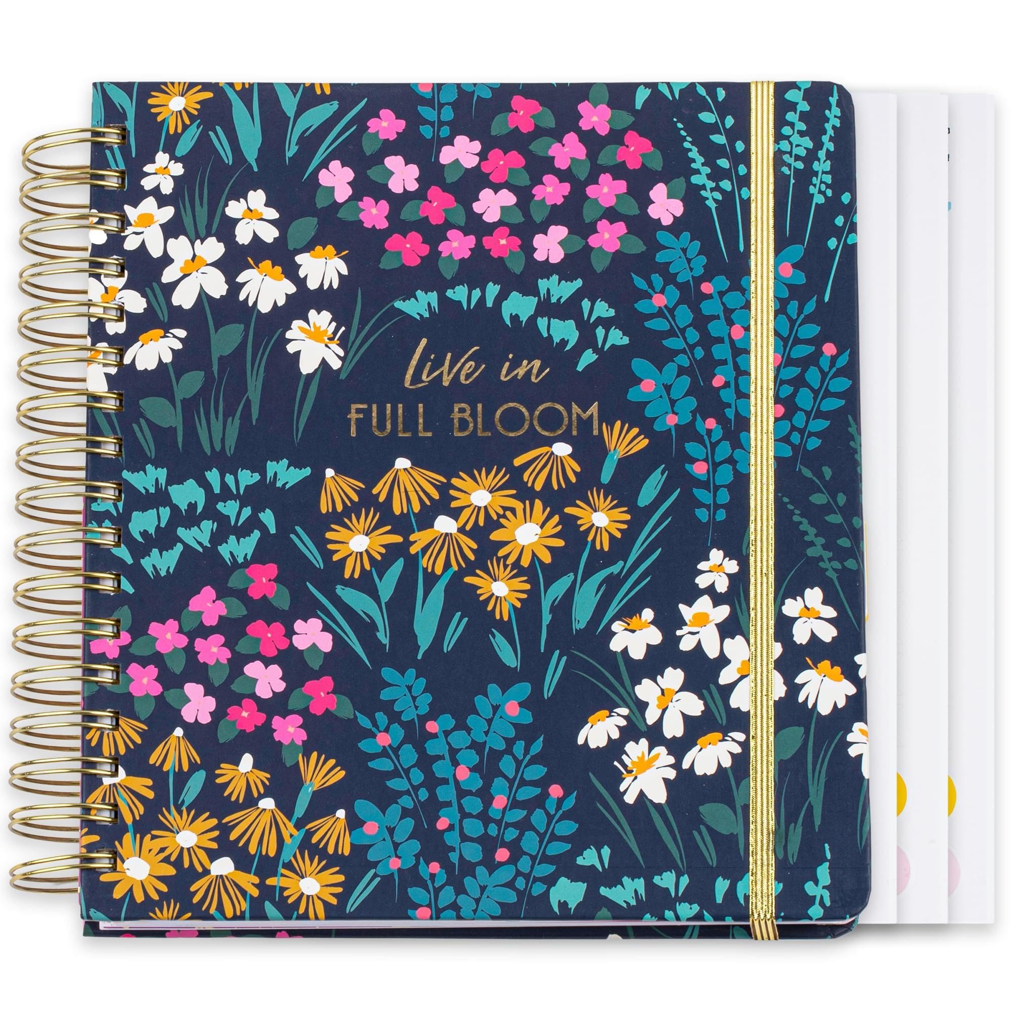 2025-2026 Large Monthly Planner with Daily Weekly Layout - Premium Organizer with Pens, Stickers & Sticky Notes - Inspirational Quote 
