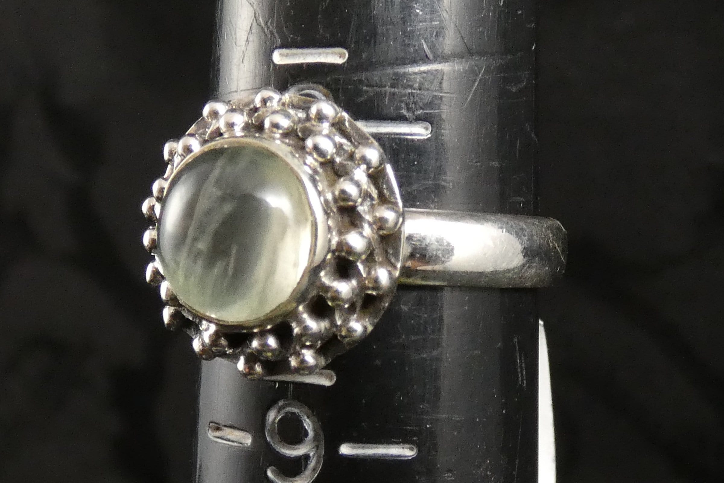 Aquamarine Sterling Silver Ring for Women - Size 8.5 - Elegant Birthstone Jewelry Gift for Birthday, Anniversary & Special Occasions