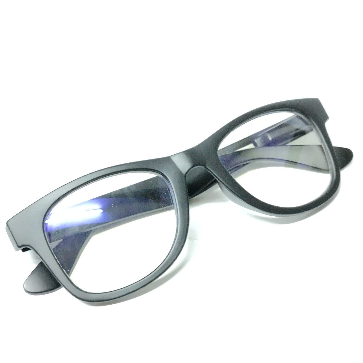 Premium Matt Black Computer Glasses - Blue Light Blocking Multifocal Reading Glasses for Men & Women - Reduce Eye Strain for Office Work & Screen Time
