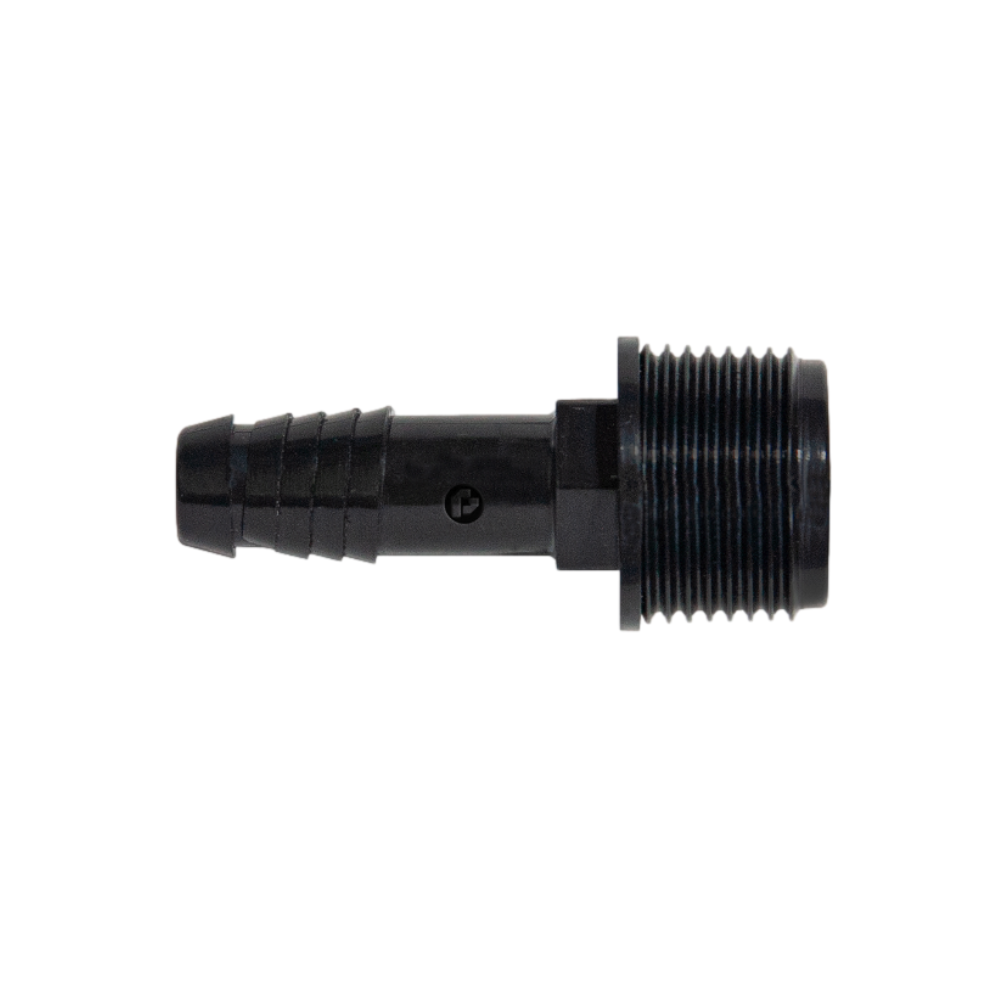 Pro Trade Spiral Barb Adapter - 10 Pack - Heavy Duty Brass Fittings for Air & Water Lines - Perfect for HVAC, Plumbing, and Industrial Applications