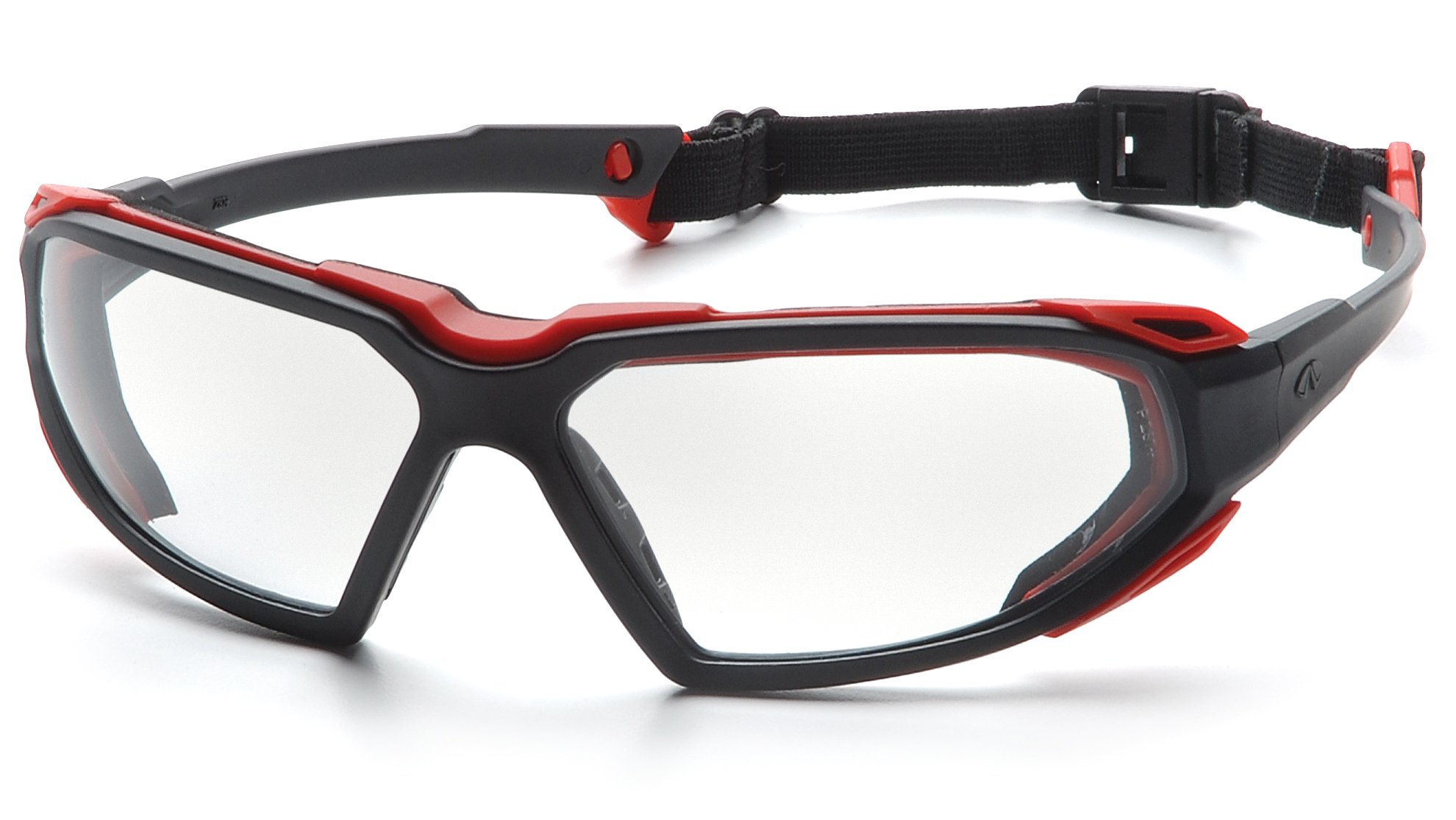 Pyramex Highlander ANSI Z87.1 Certified Safety Glasses - Clear Anti-Fog Lens, Lightweight Protective Eyewear for Construction, Woodworking & DIY Projects