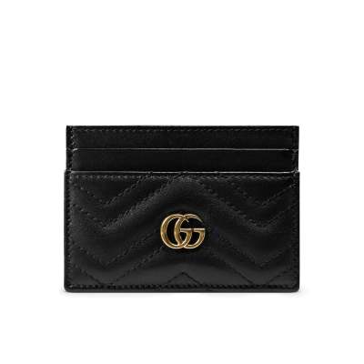 The Perfect Companion for Your Adventures: GG Marmont Leather Card Holder