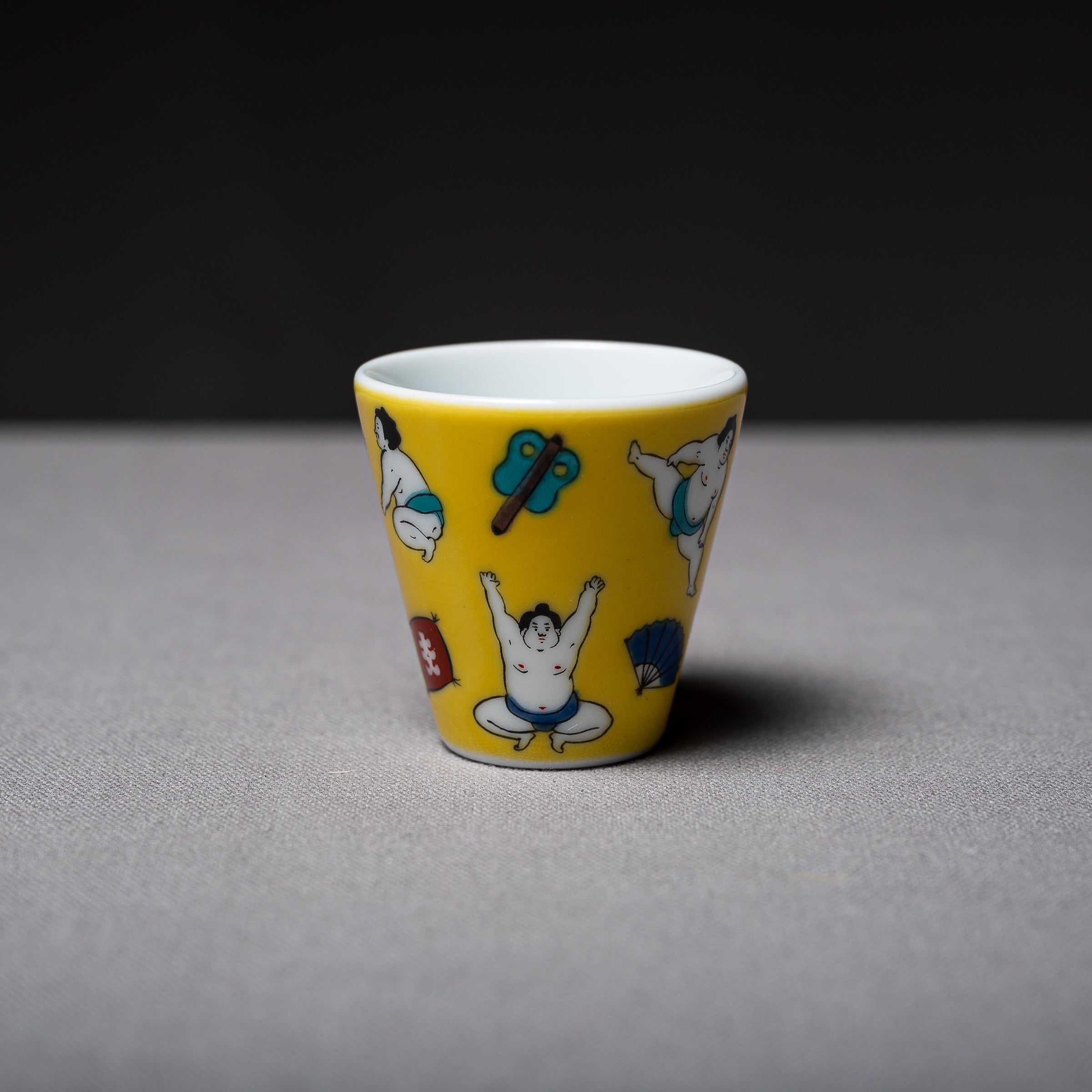 Kutani Design x Wakasa Porcelain Sake Cup Set - 30 Unique Japanese Ceramic Drinking Cups for Sake, Tea & Cocktails - Traditional Handcrafted Japanese Tea Ceremony & Home Bar Accessories