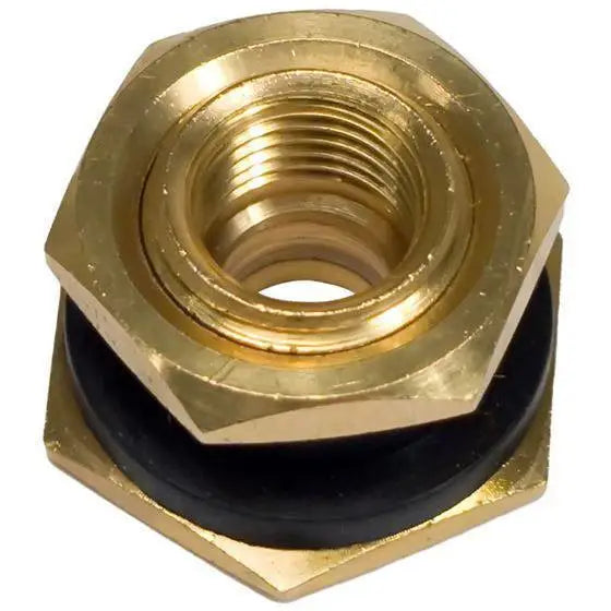 AA Spud For All Large Bore Swivel Valve TRSP2 (Ea) - Heavy Duty Brass Plumbing Valve for Water & Gas Lines - Perfect for Industrial, Commercial & Residential Pipe Connections