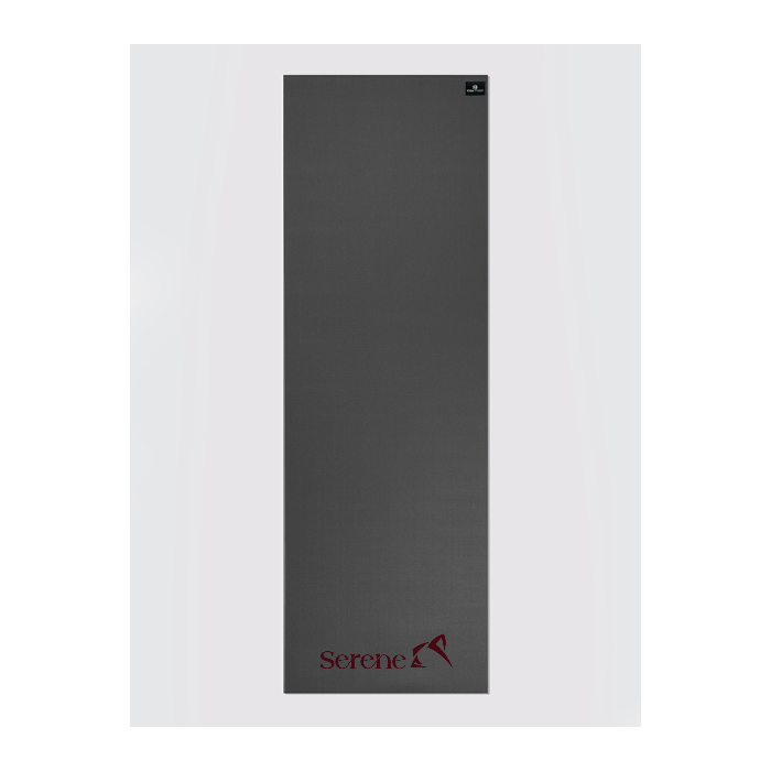 Custom Personalized Yoga Mat 6mm Thick with Unique Design - Graphite Grey for Home Workouts, Studio Practice & Gift Giving