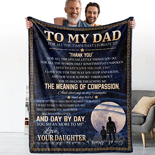 03-to My Dad Blanket