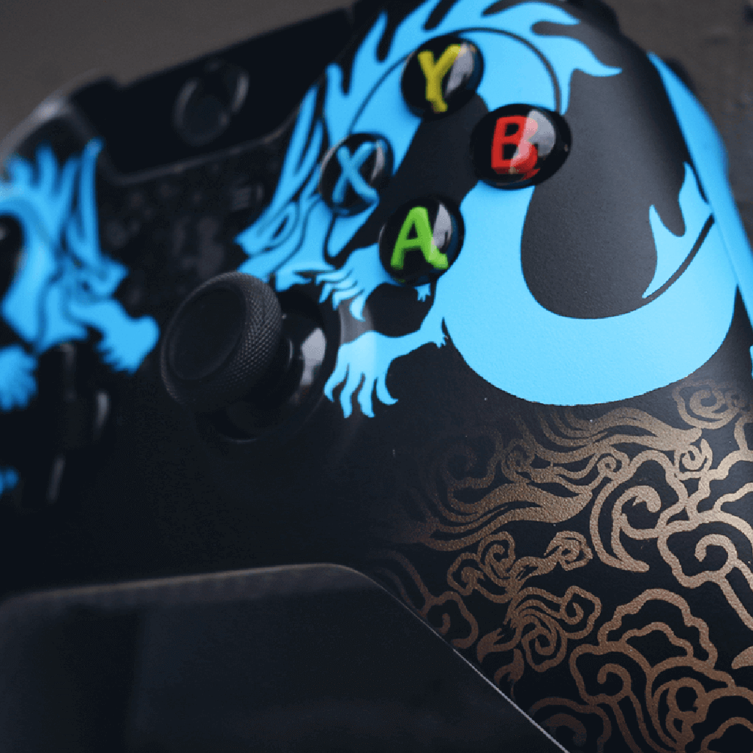 Xbox One Elite Custom Controller Hanzo 1 - Premium Gaming Controller for Xbox One & PC - Perfect for Competitive Gaming & Esports Tournaments