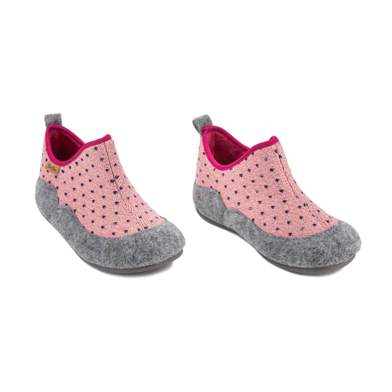 Soft & Comfy Multicolor Cotton Blend Kids Slippers - Lior Lo - Perfect for Indoor Play, Bedtime & Cozy Home Wear