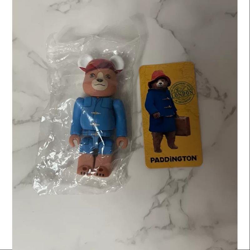 Bearbrick Series 39 ANIMAL Paddington 100% Collectible Vinyl Art Toy - Perfect for Display, Gifts & Anime Collections