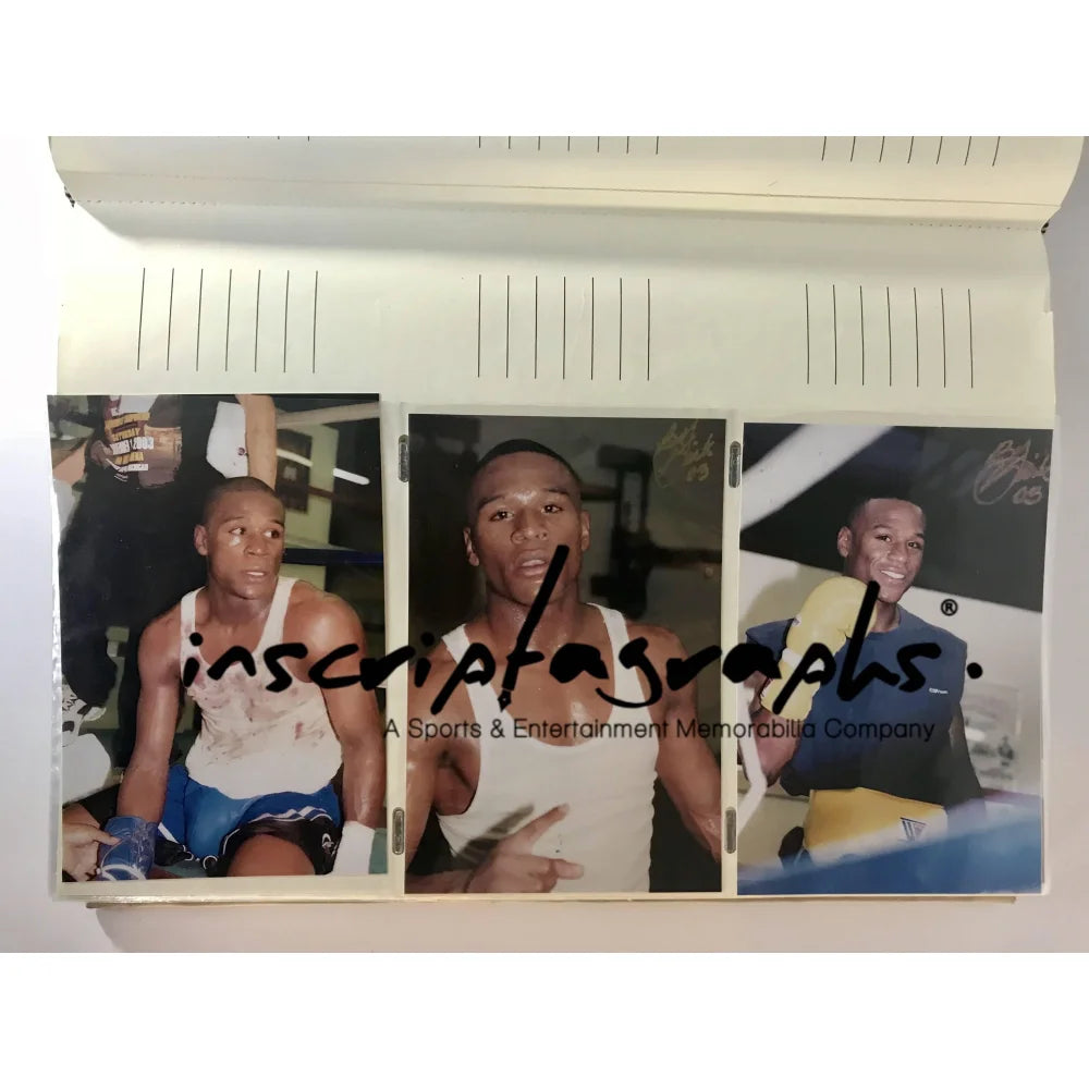 Floyd Mayweather Jr. Signed 4x6 Photo Autograph - Authentic Collectible Memorabilia for Boxing Fans | Perfect for Display, Gifts, and Sports Collections