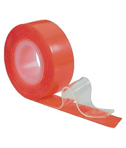 DEXO Hair Wig Tape for Men & Women - Strong Hold Adhesive for Hair Patch Attachment - 1 Pack (Red) - Perfect for Cosplay, Costumes & Hair Extensions
